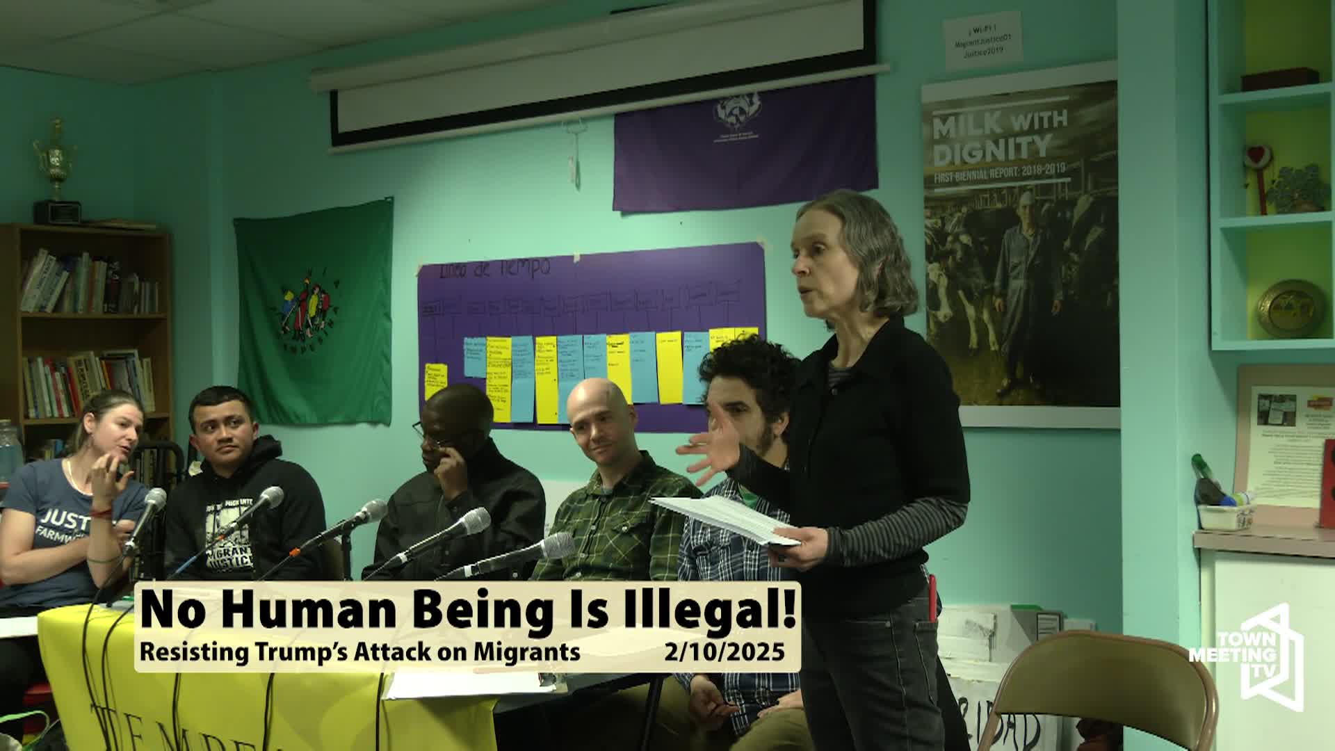 Migrant Justice Office: 'Resisting Trump’s Attack On Migrants'