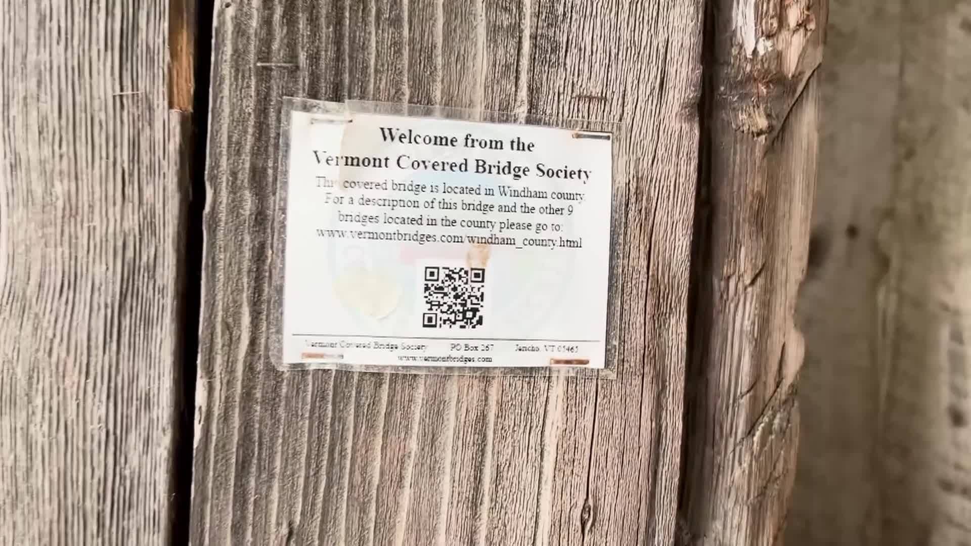Vermont's 100 Covered Bridges 'Kidder Hill Bridge Grafton'