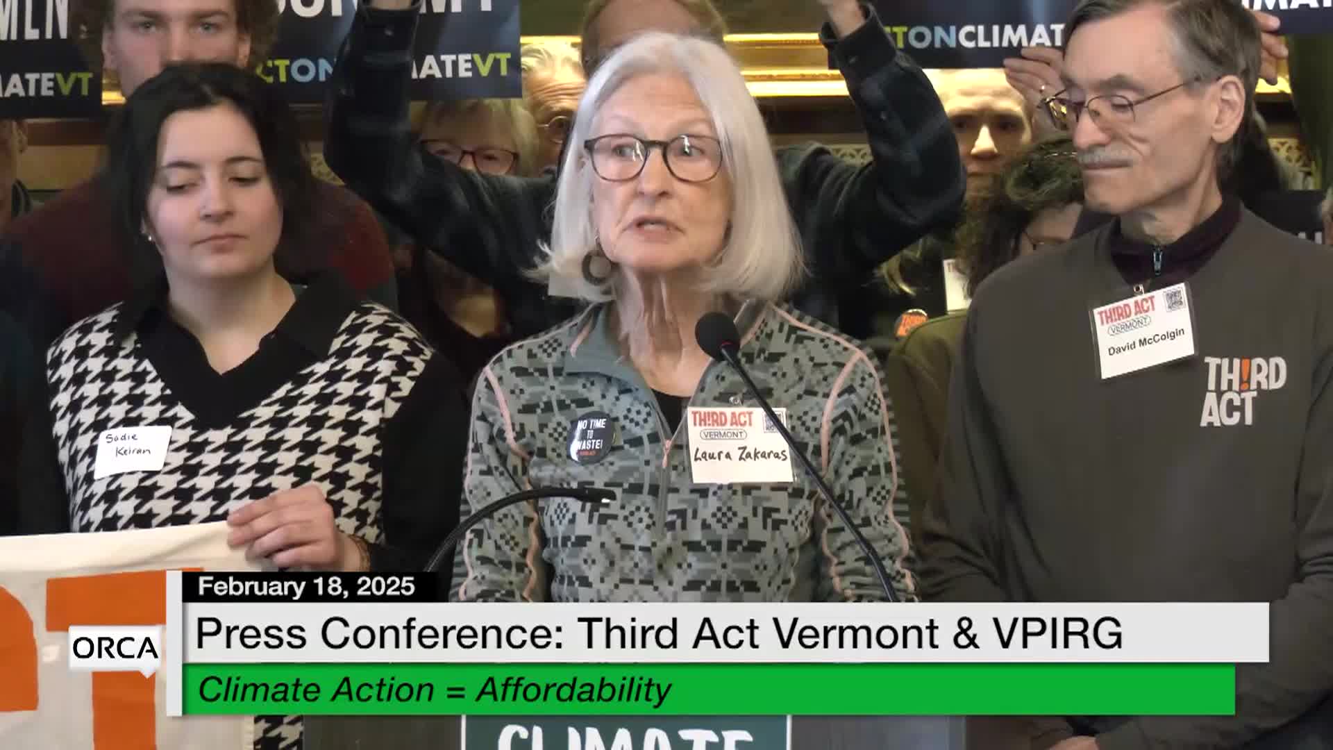 Thumbnail image for Press Conference: 'Climate Action = Affordability'