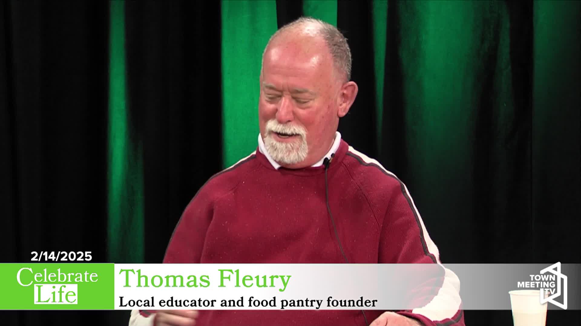 Thumbnail image for Celebrate Life: 'Thomas Fleury'