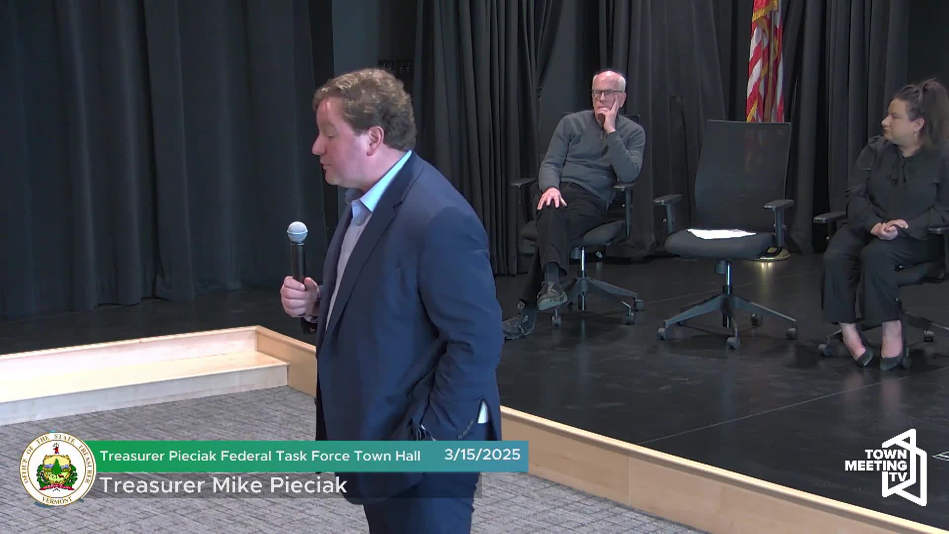 Treasurer Mike Pieciak: 'Federal Task Force Town Hall'