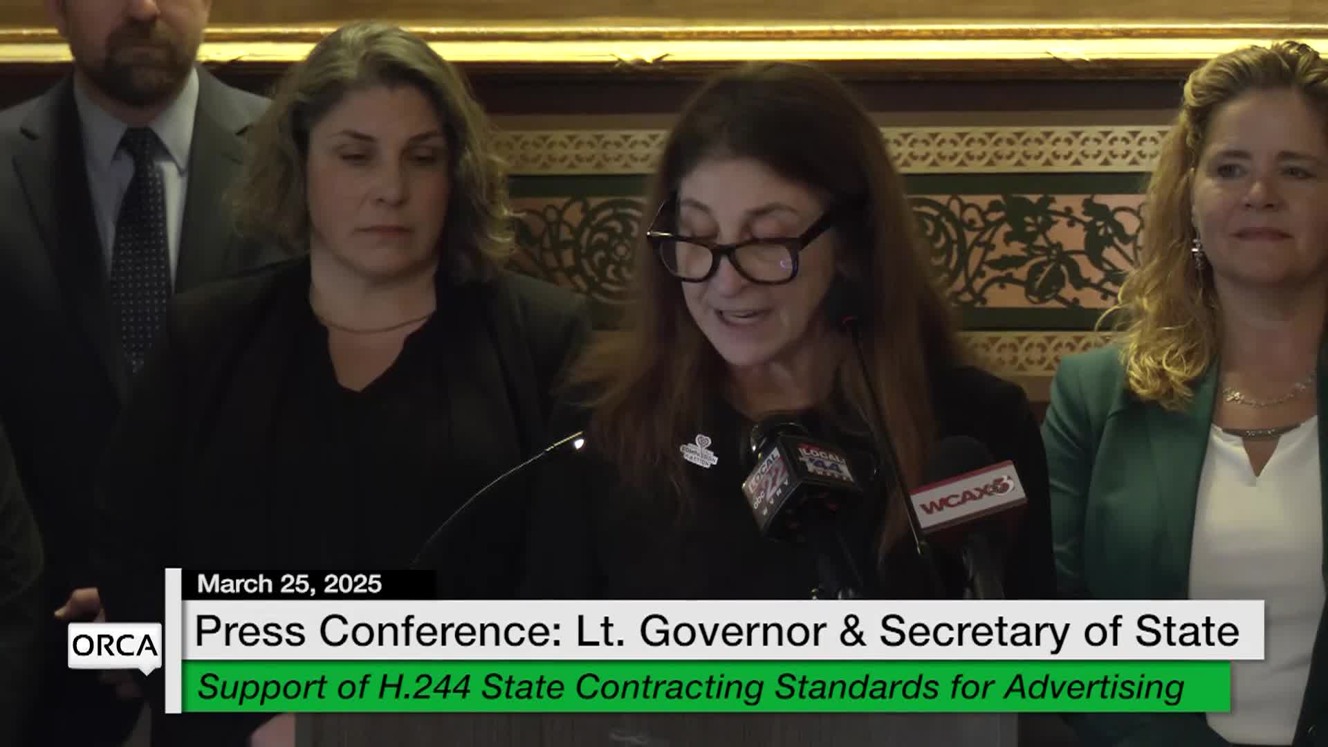 Thumbnail image for Press Conf. Copeland Hanzas: 'State Contracting Standards For Advertising'