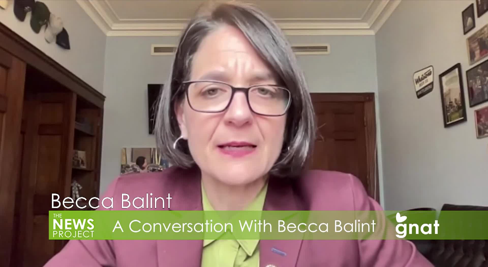 Thumbnail image for The News Project: 'A Conversation With Becca Balint'