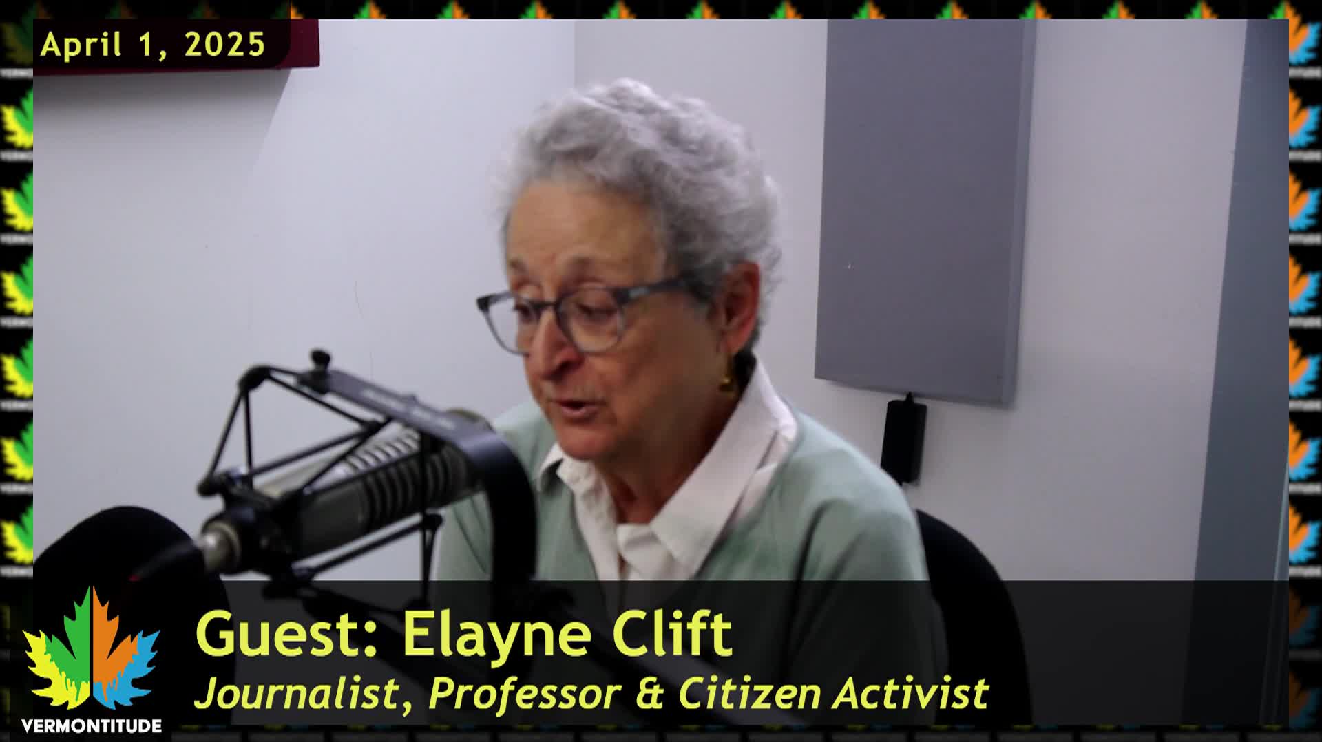 Thumbnail image for Vermontitude: 'Talking Resistance With Elayne Clift'