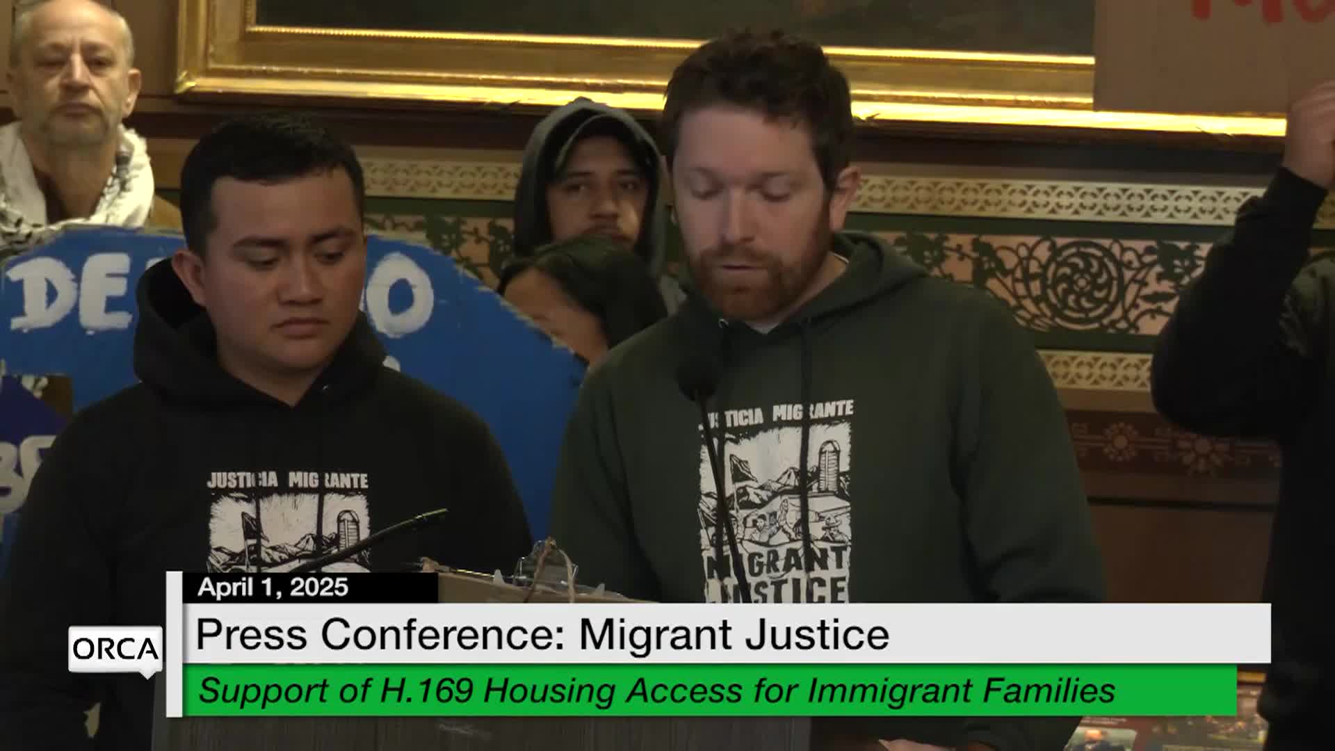 Thumbnail image for Press Conference: 'Migrant Justice'