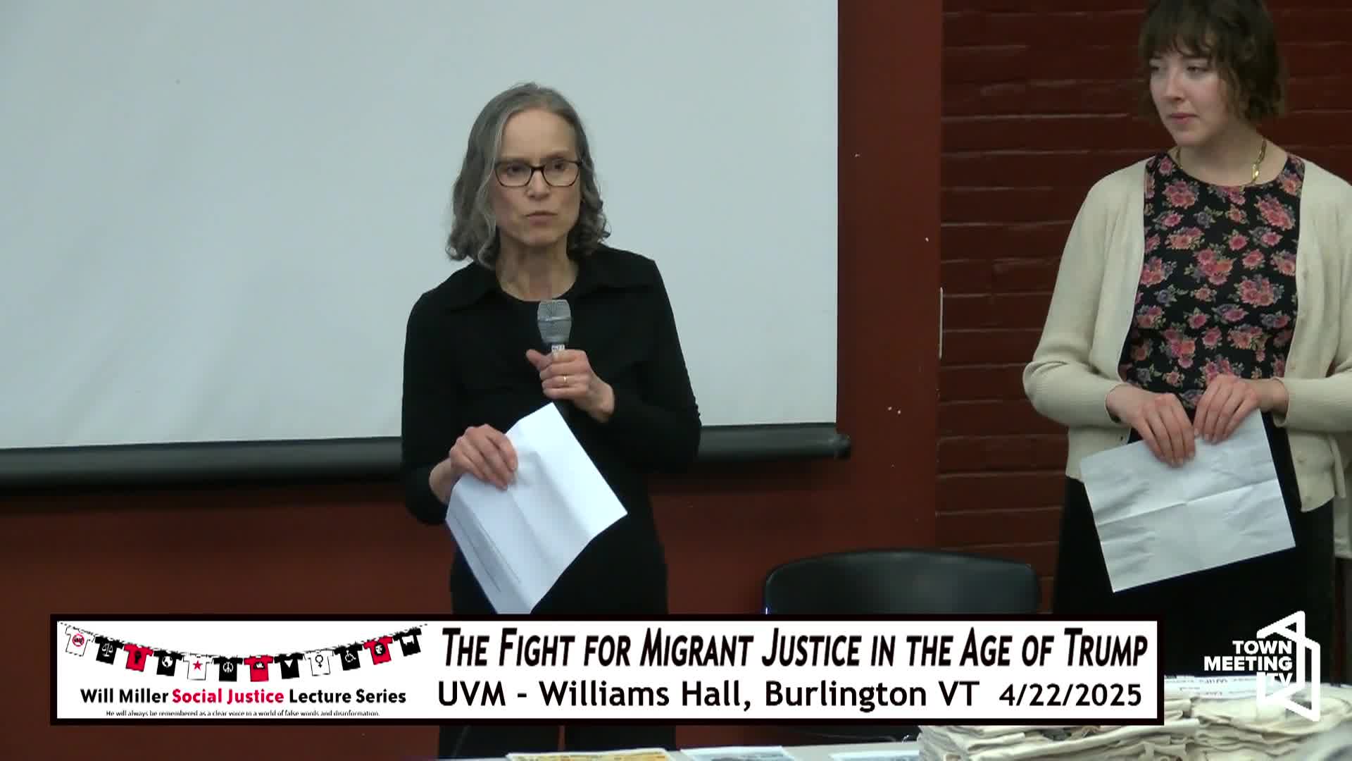 Thumbnail image for Will Miller Social Justice Lectures: Migrant Justice In The Age Of Trump'