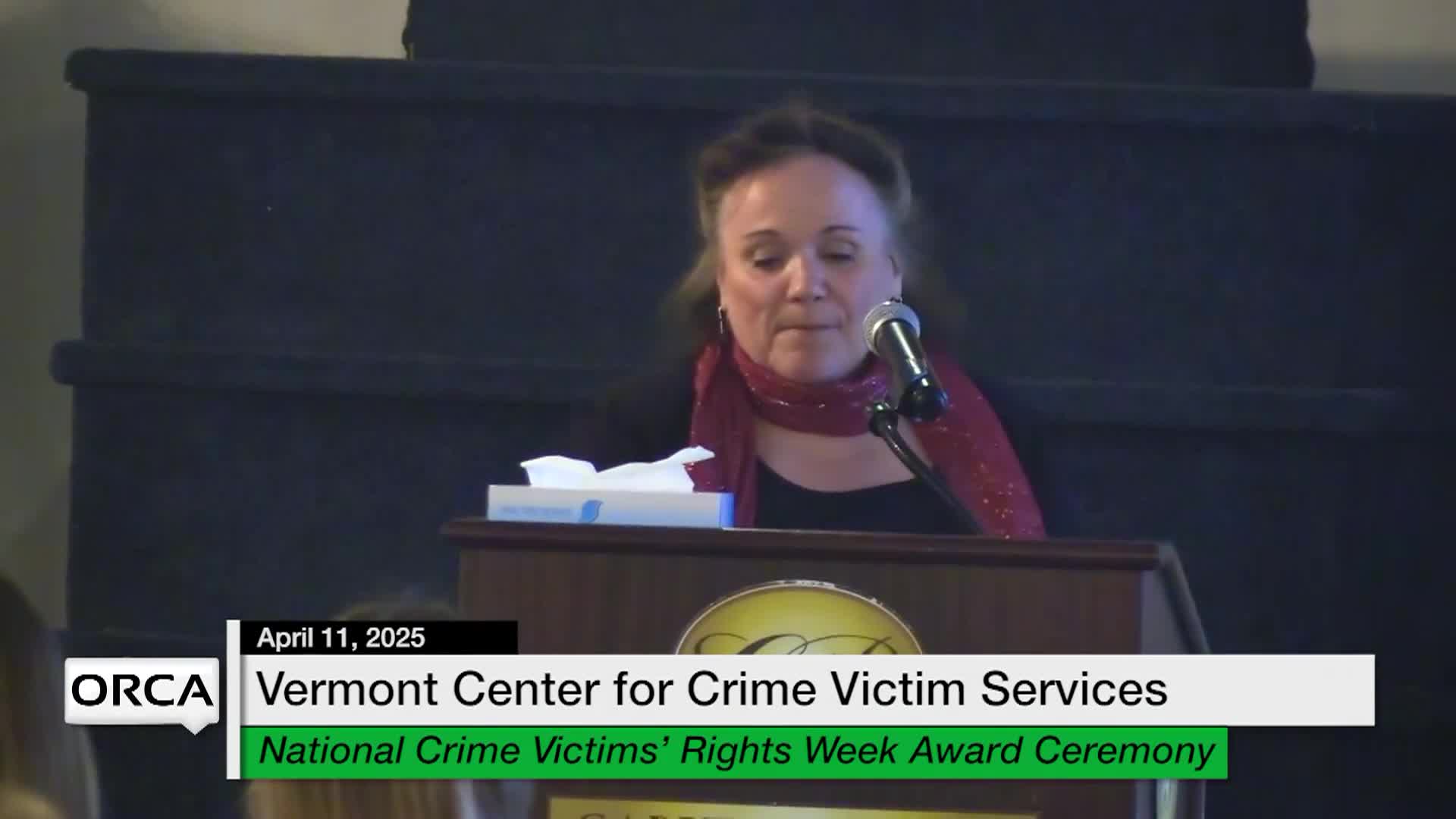 Thumbnail image for VT Center For Crime Victim Services: 'Award Ceremony'