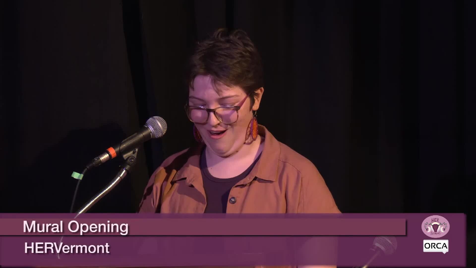 HER VT: 'Mural Opening'