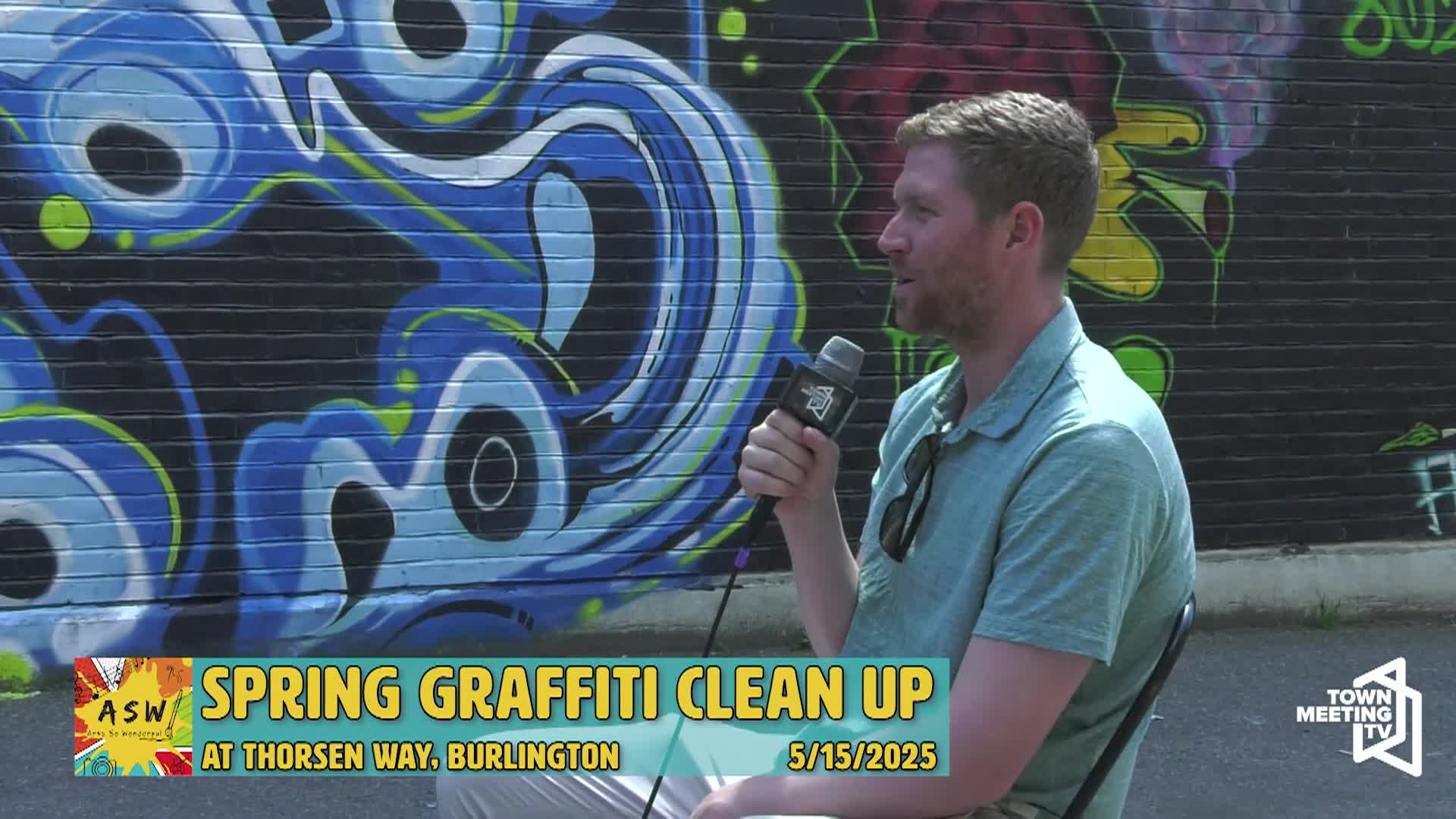 Arts So Wonderful: 'Spring Graffiti Clean Up'