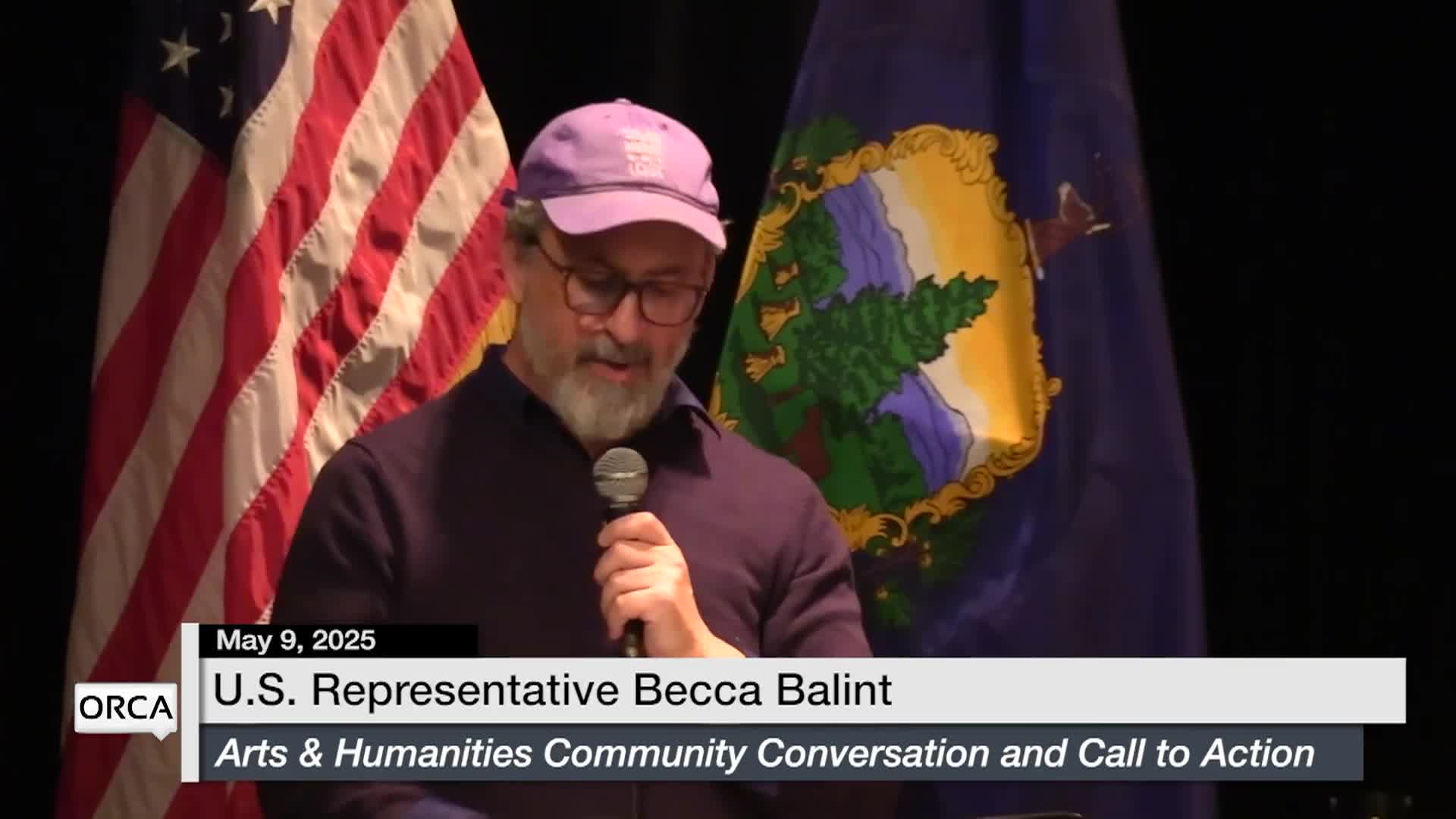 U.S Rep. Becca Balint: 'Arts & Humanities Community'