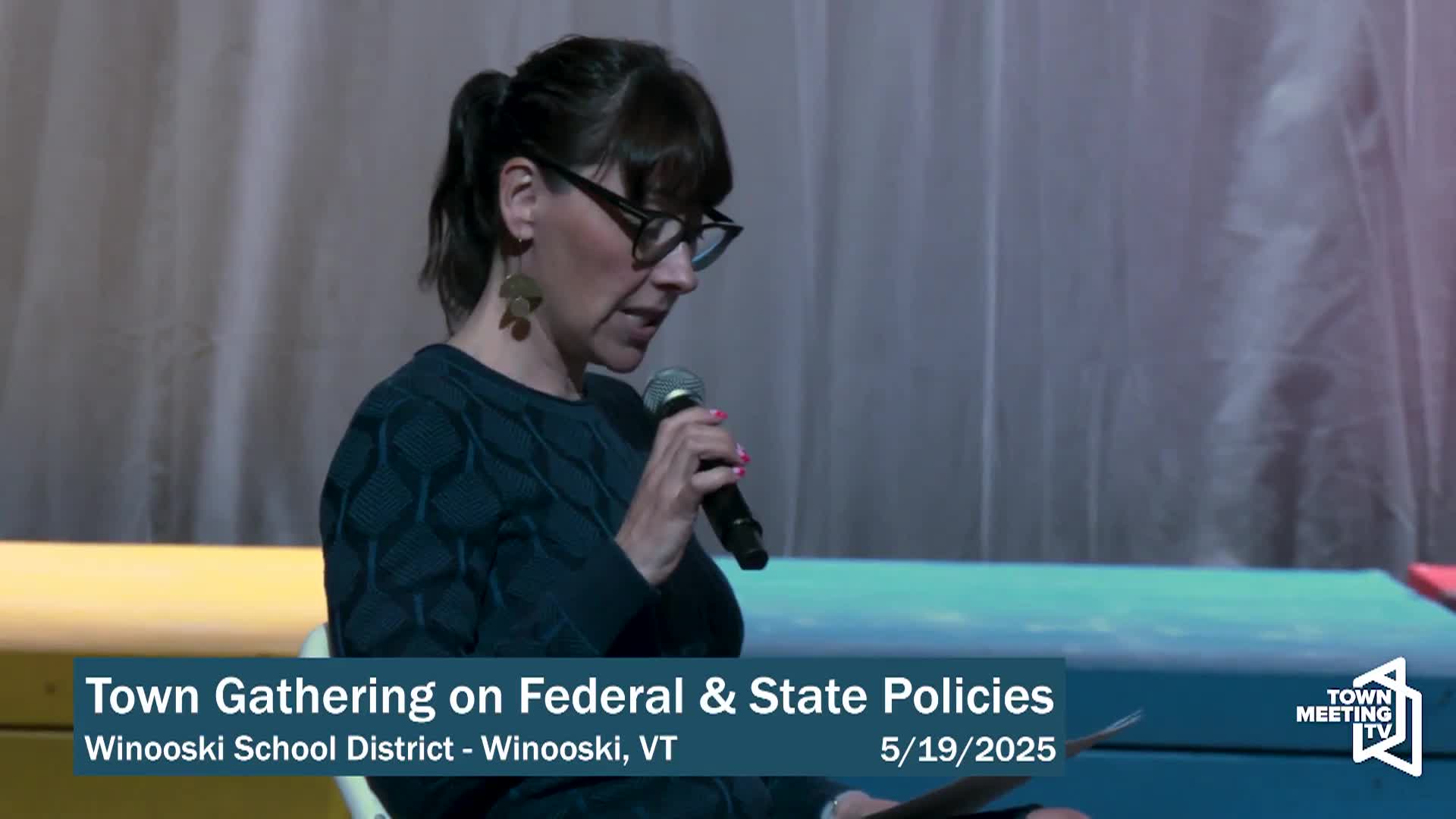 U.S Rep. Becca Balint: 'Town Gathering On Federal & State Policies'