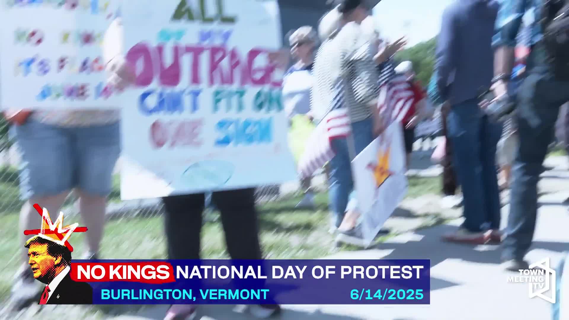 Thumbnail image for Burlington VT: 'No Kings National Day of Protest'