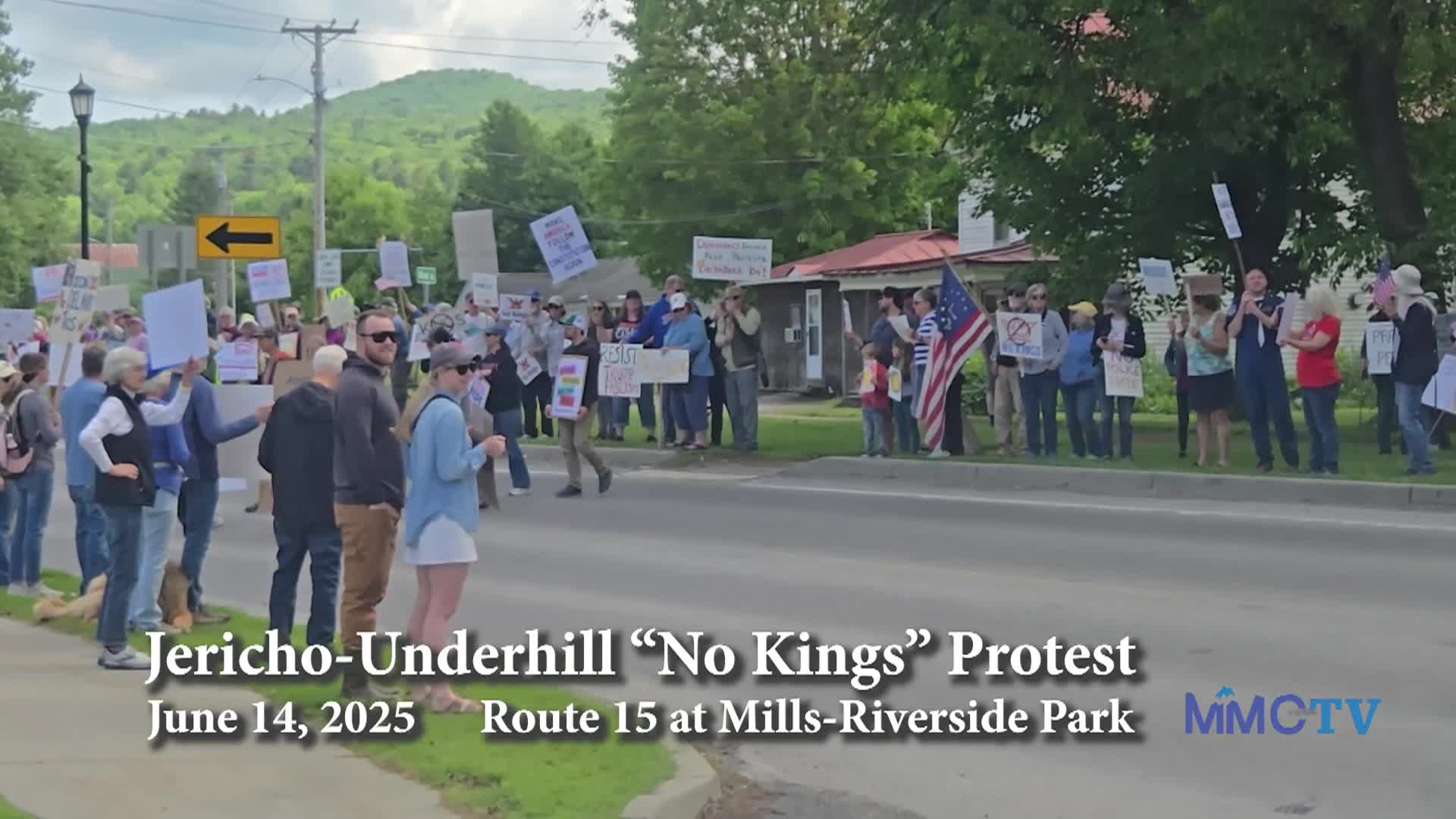 Thumbnail image for Jericho Underhill VT: 'No Kings Protest'