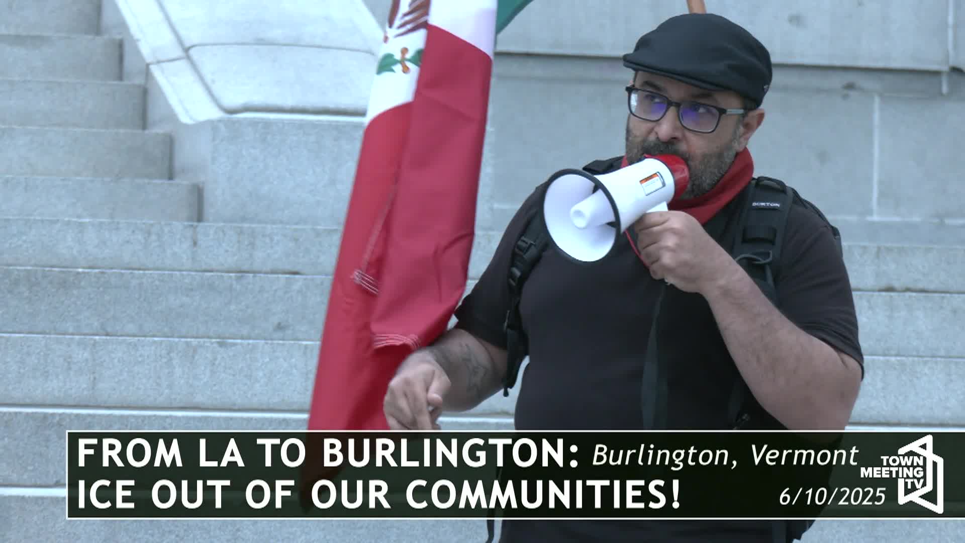 Burlington VT: 'ICE Out of Our Communities!'