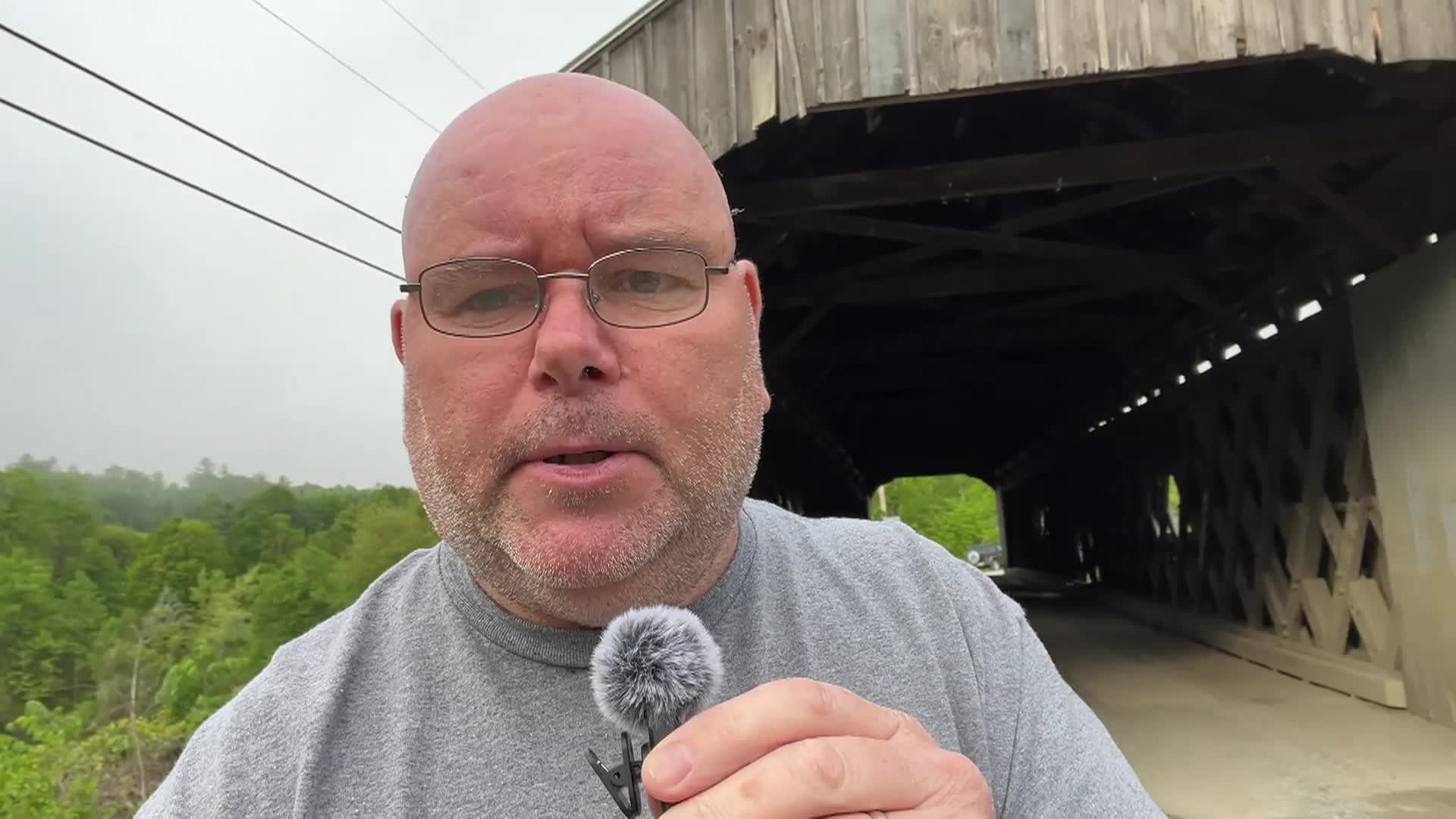Vermont's 100 Covered Bridges 'Willard & North Hartland Bridges, North Hartland'