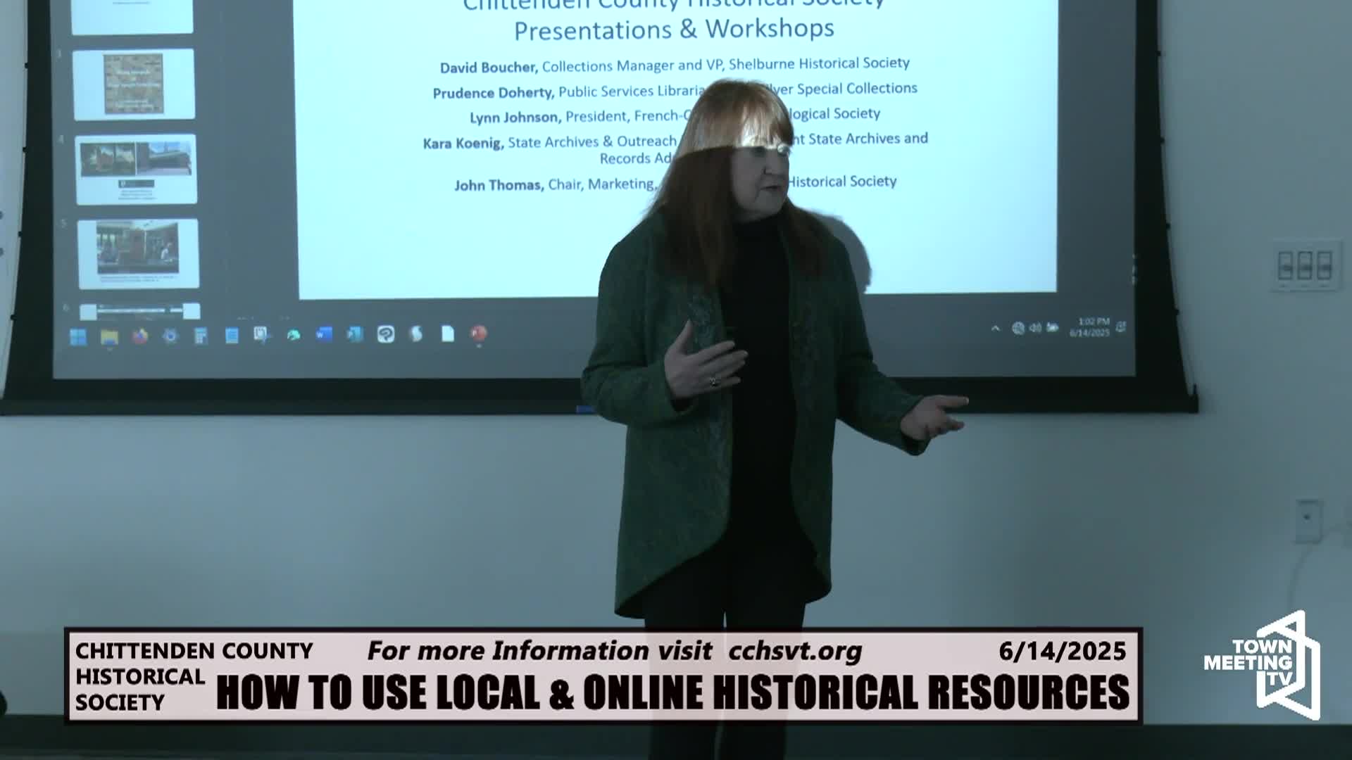 Chitt. County HS: 'Local And Online Historical Resources'