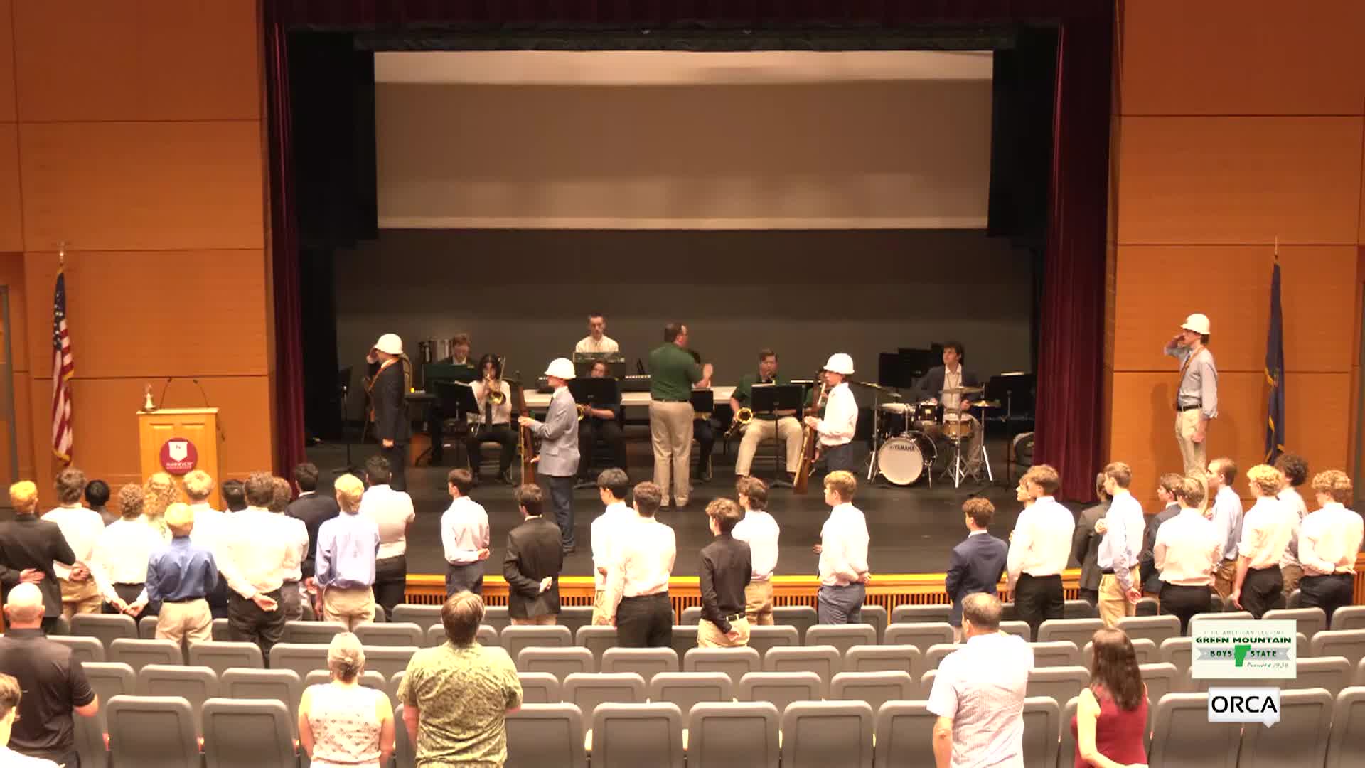 Thumbnail image for Green Mountain Boys State: '6/25 Evening Assembly'