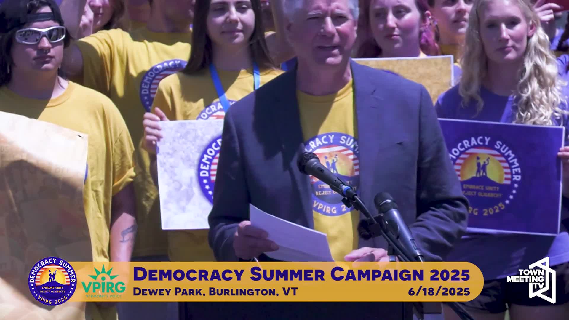 Thumbnail image for VPRIG: 'Democracy Summer Campaign, 2025'