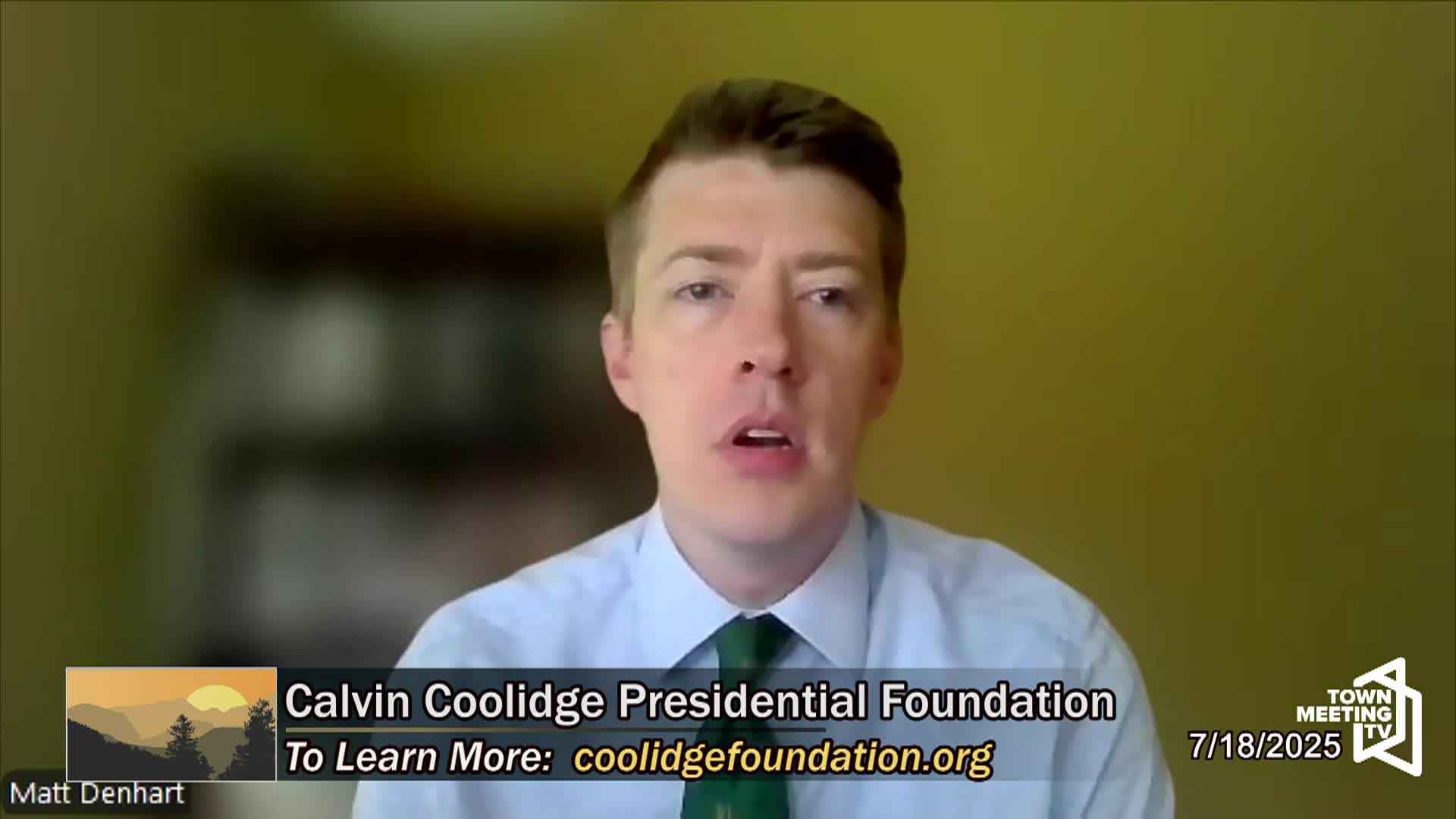 Positively Vermont: 'Calvin Coolidge Presidential Foundation'