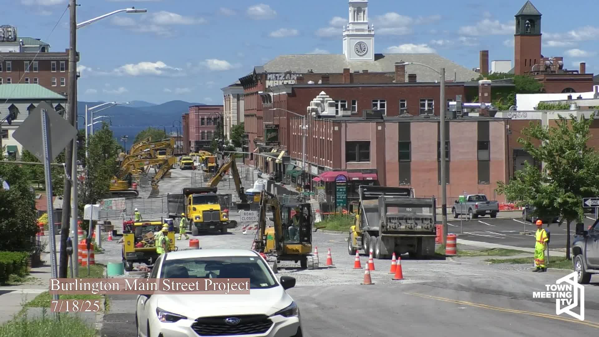 Thumbnail image for Burlington VT: 'Main Street Construction Project'