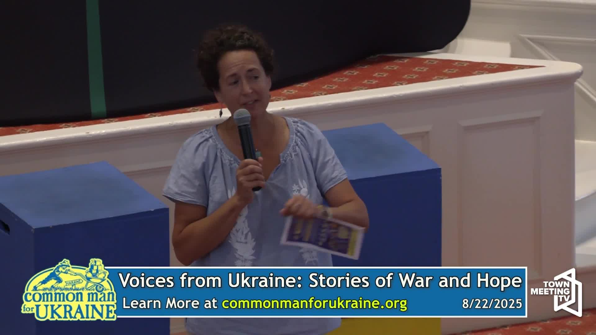 Voices from Ukraine: 'Stories Of War And Hope'