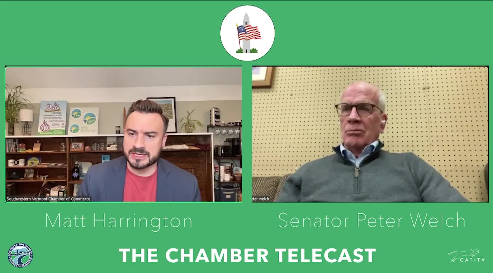 Chamber Telecast Show: 'Peter Welch'