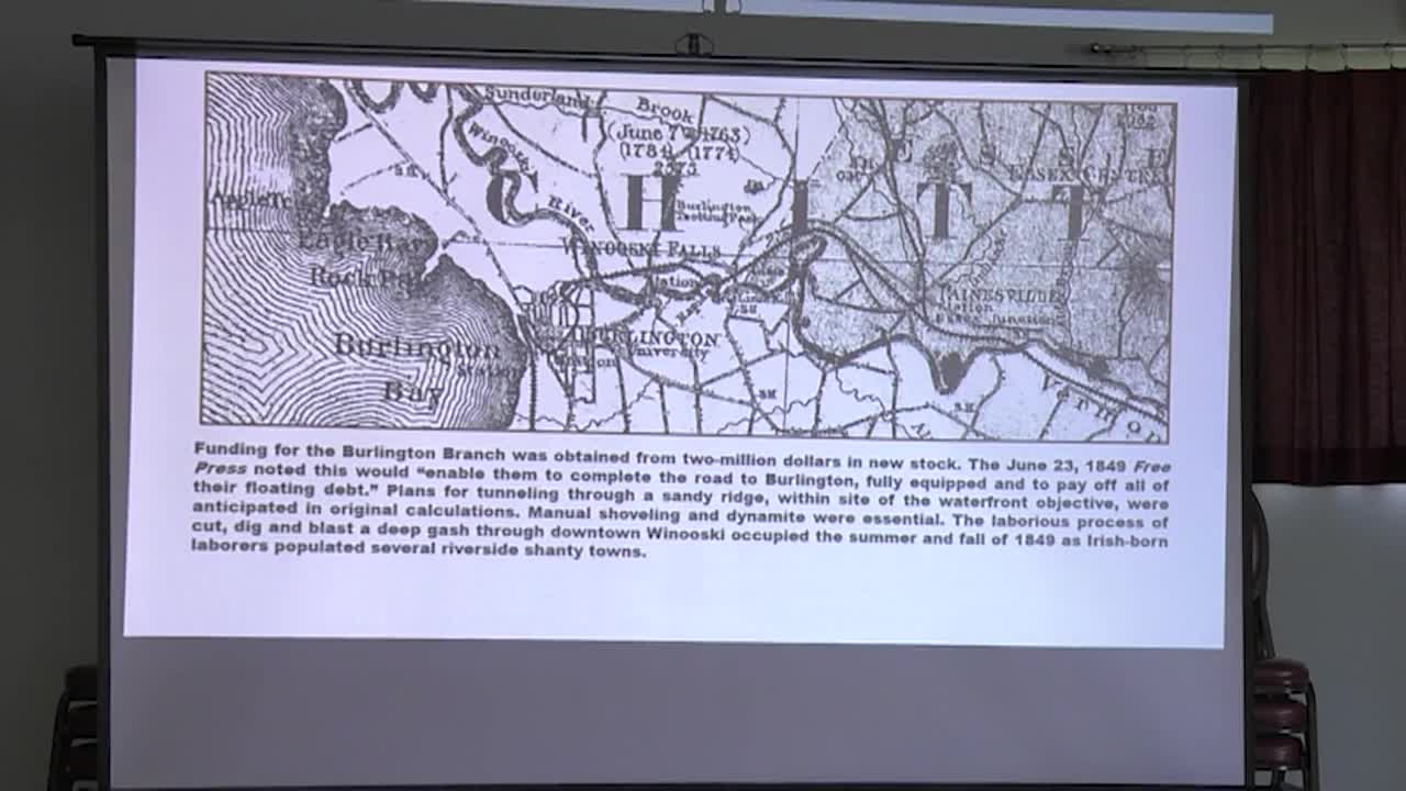 Winooski HS: 'Central VT Railway'
