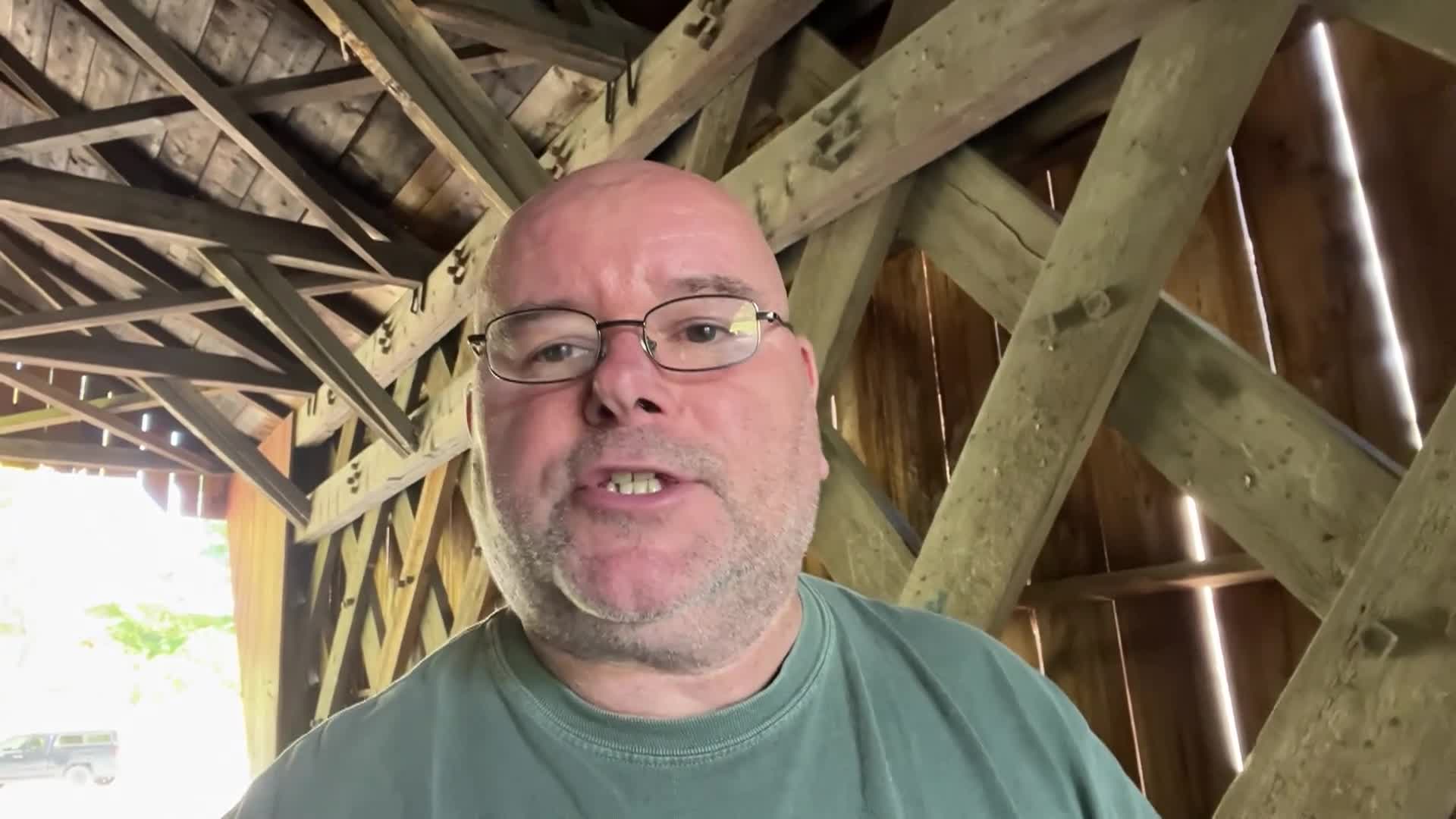 Vermont's 100 Covered Bridges 'Cooley Bridge, Pittsford'
