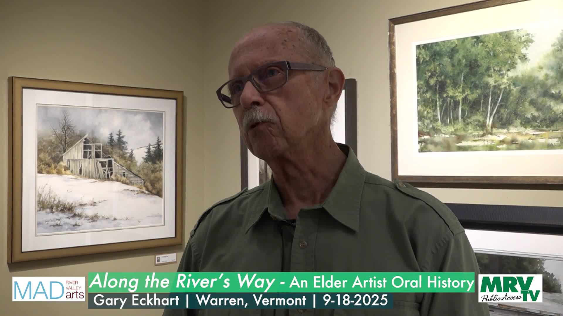 Along The River's Way: Oral History Project 'Gary Eckhart'