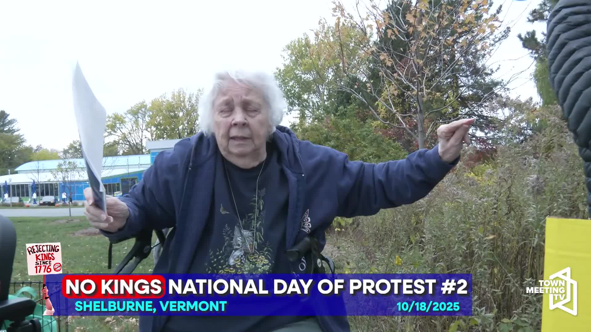 Thumbnail image for No Kings Protest: 'Shelburne, VT'