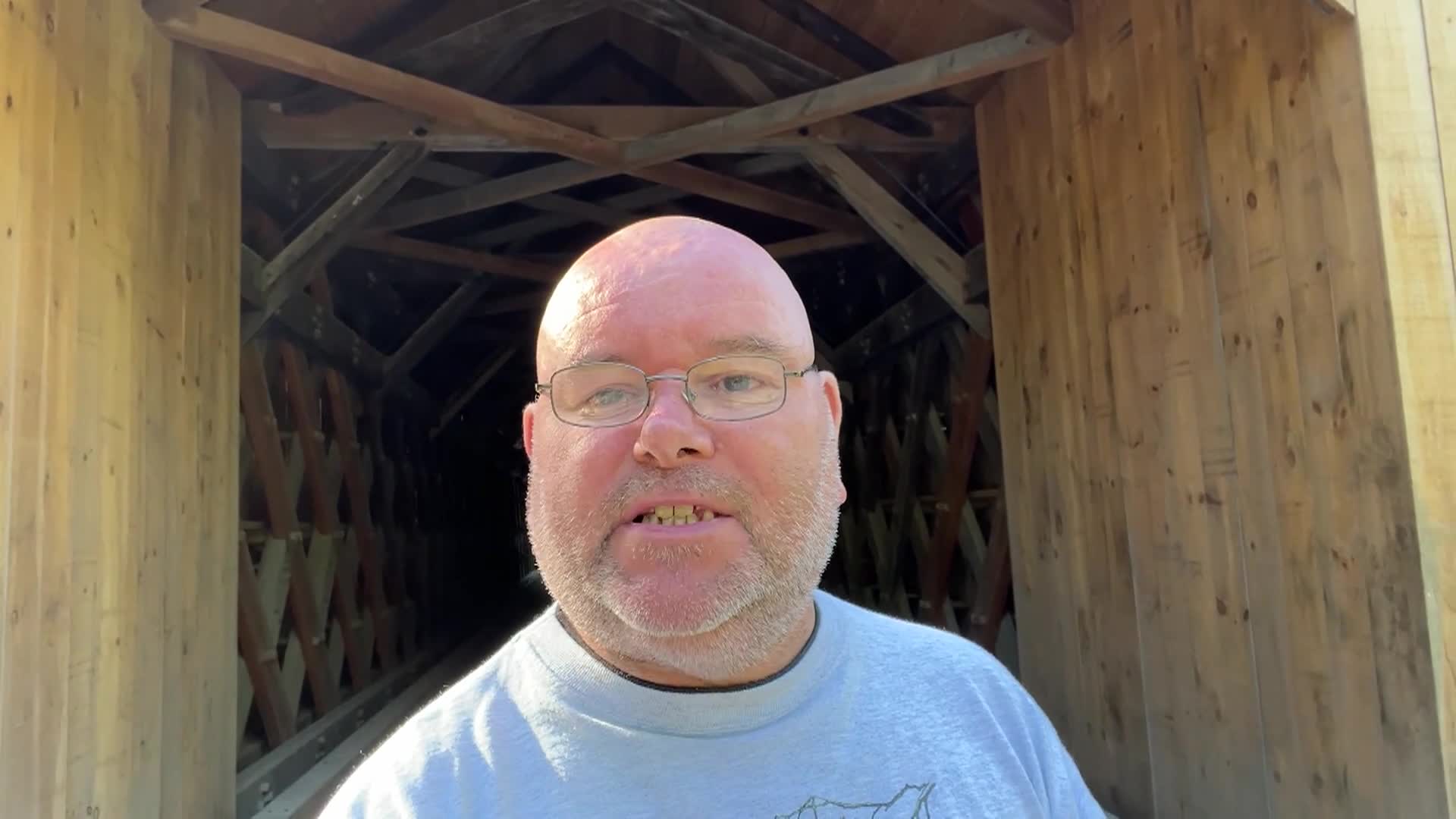Vermont's 100 Covered Bridges 'Kingsley Bridge, Clarendon'