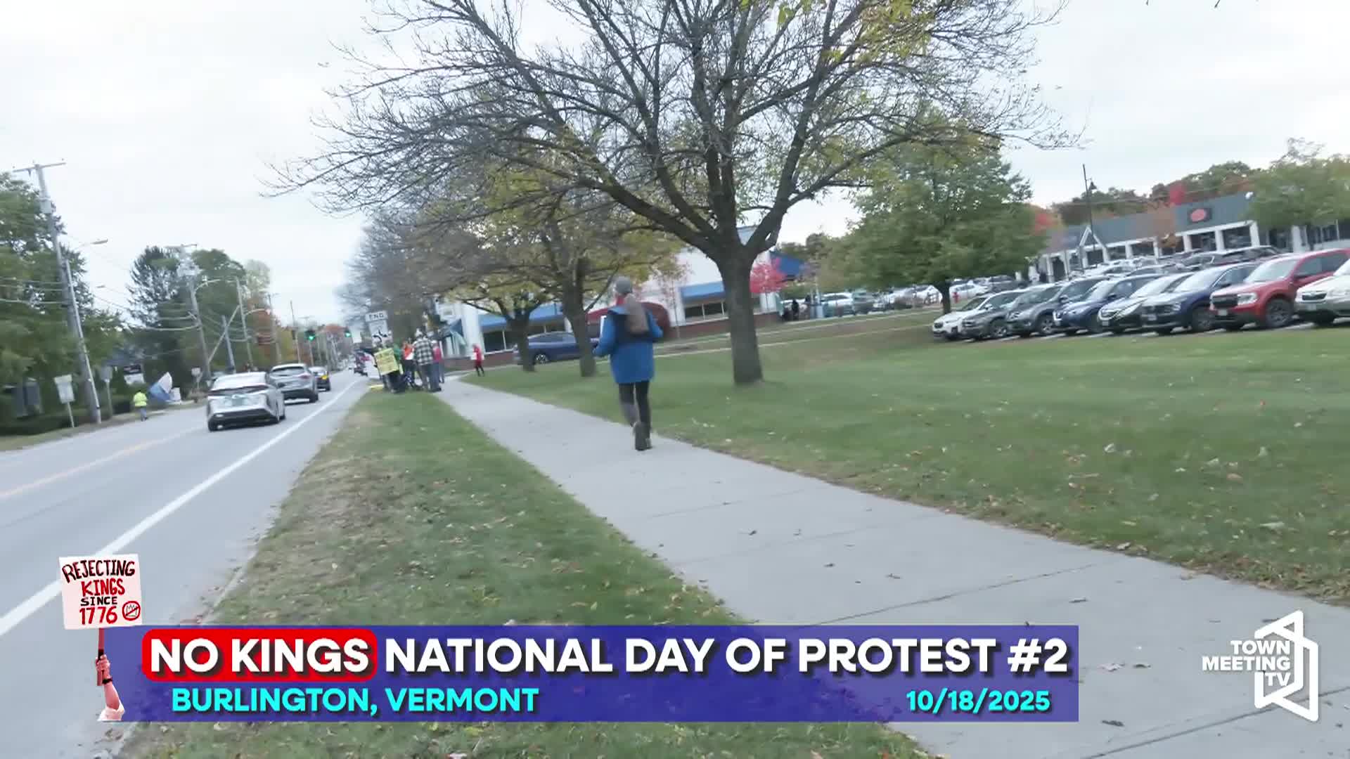 No Kings Protest: 'Burlington, VT'