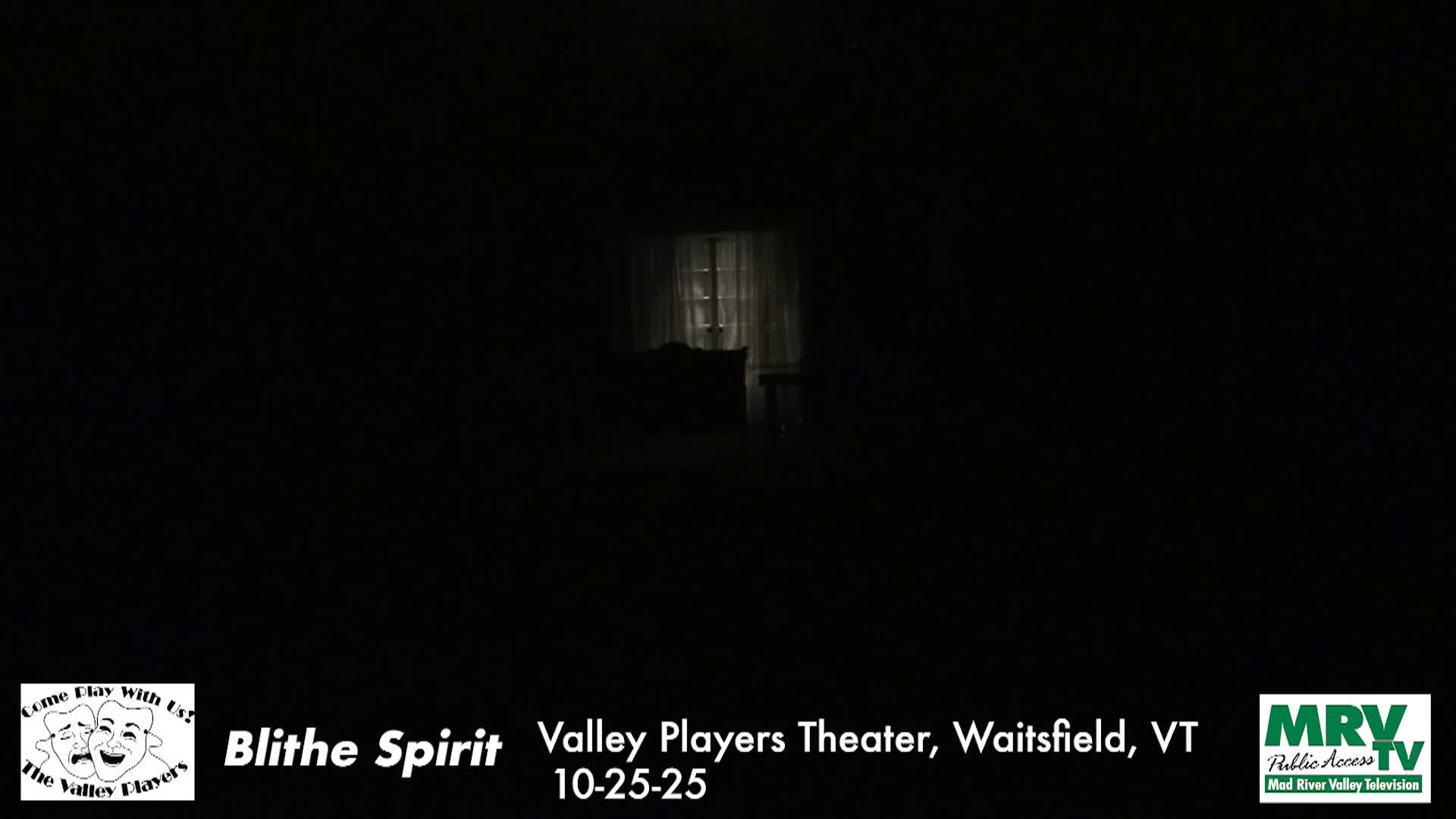 Valley Players Theater: 'Blithe Spirit'