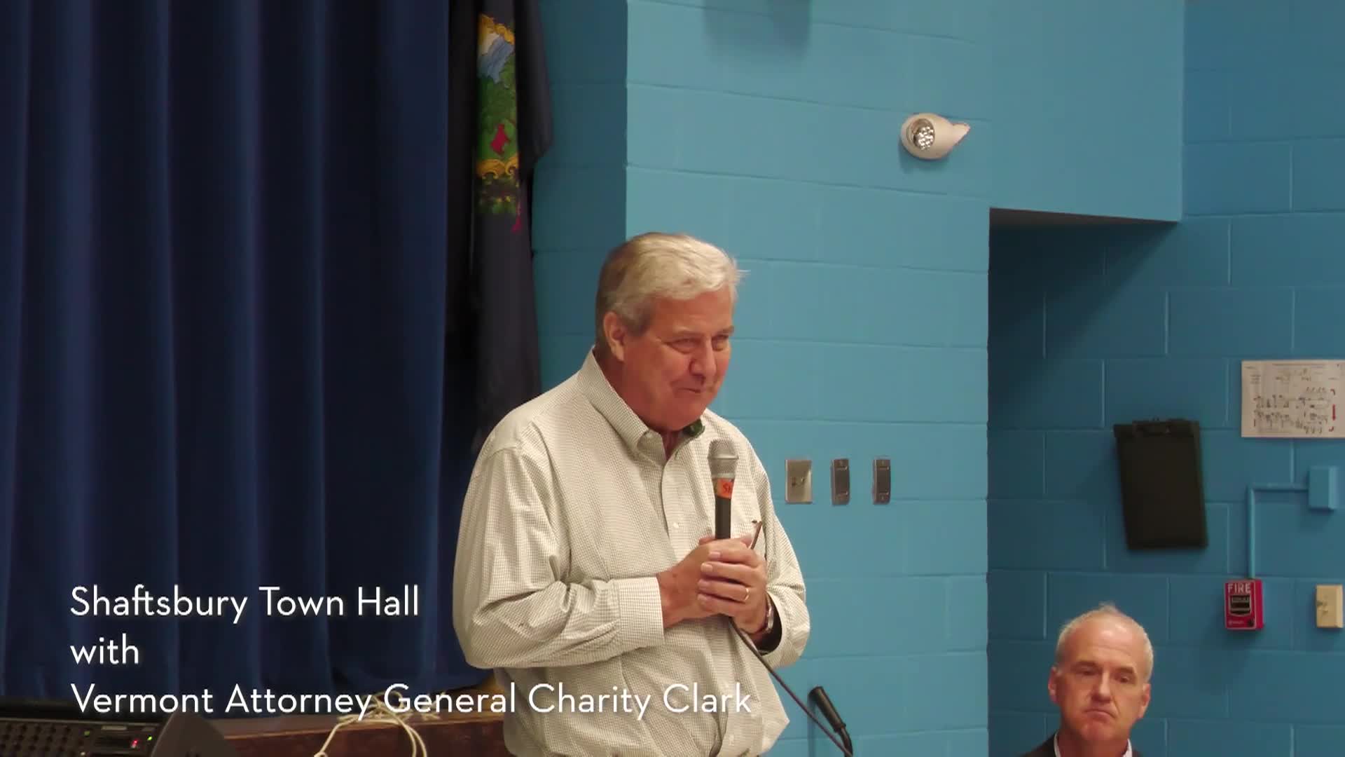 Attorney General Charity Clark: 'Shafty Town Hall'