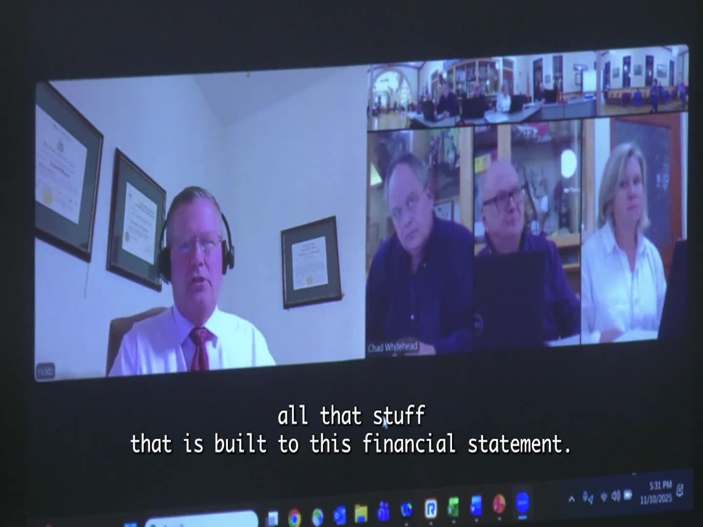 STJ Select Board: '11/10 Special Meeting'