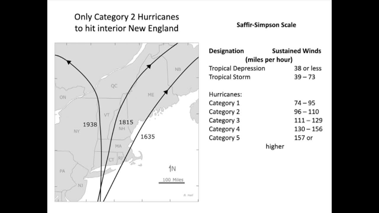 WPL, UVM Extension: Thirty Eight 'New England's Hurricane'