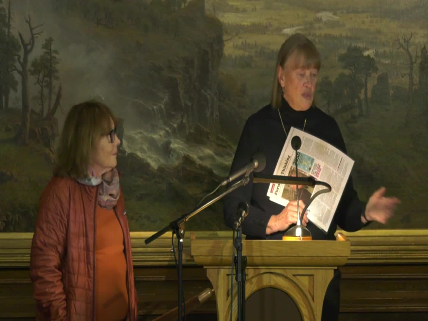 St. J. Athenaeum: '2050-VT Take A Swipe At The Future'