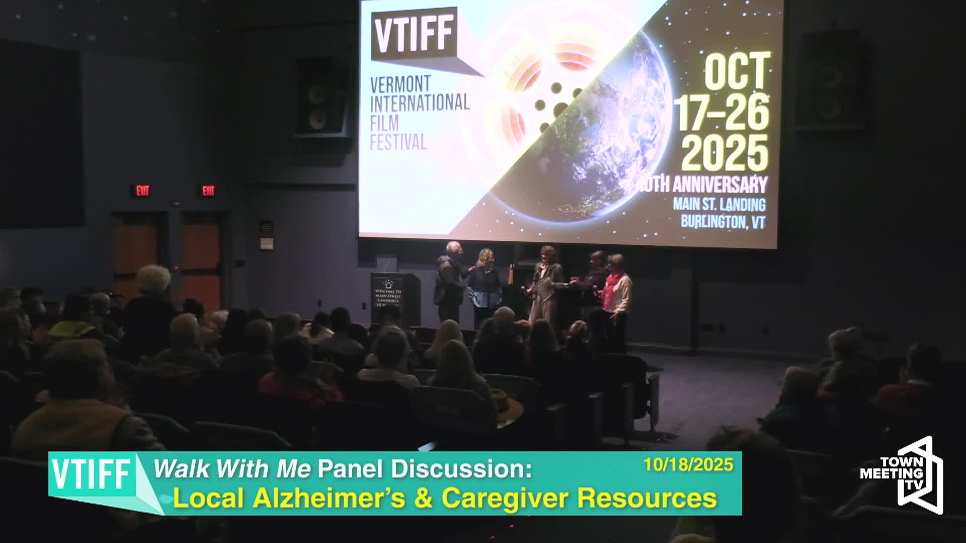 VTIFF: Panel Discussion 'Local Alzheimer's & Caregiver Resources'