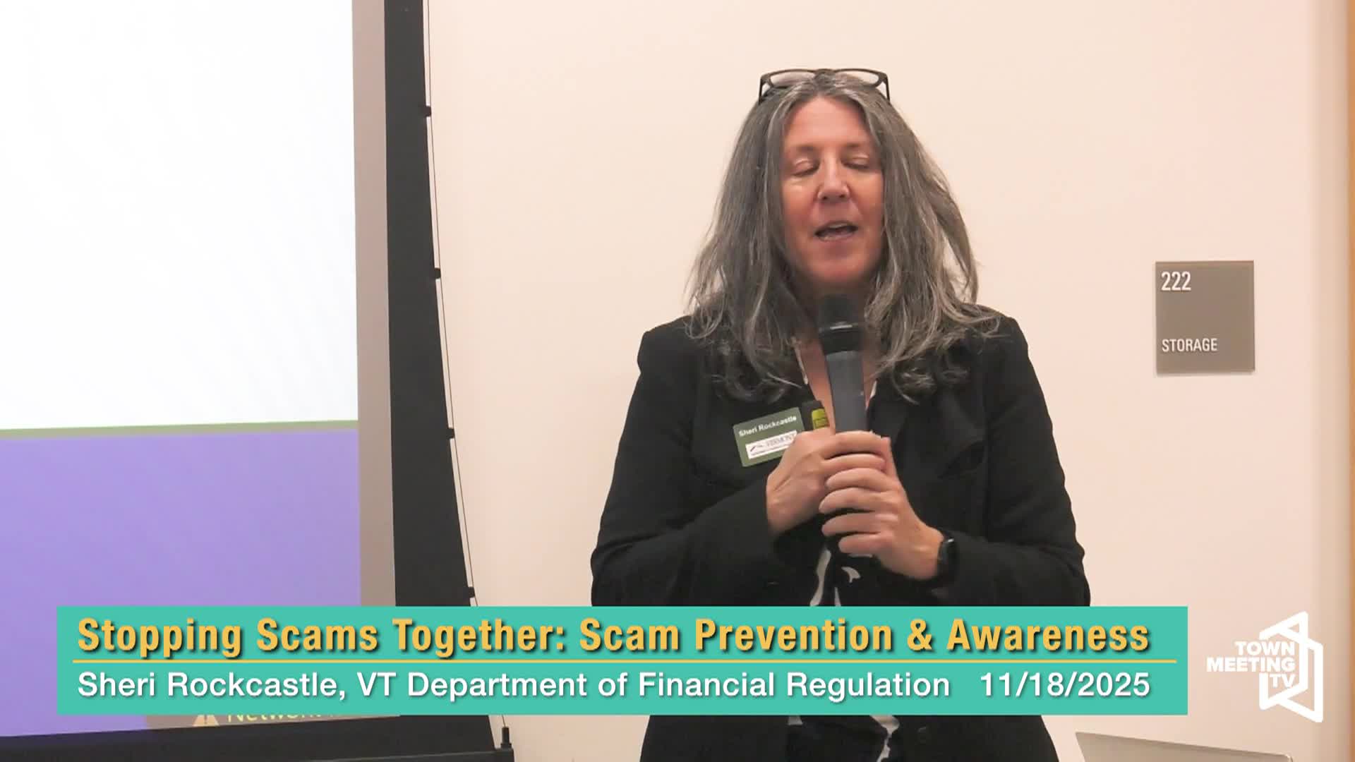 Stopping Scams Together: 'Scam Prevention & Awareness'