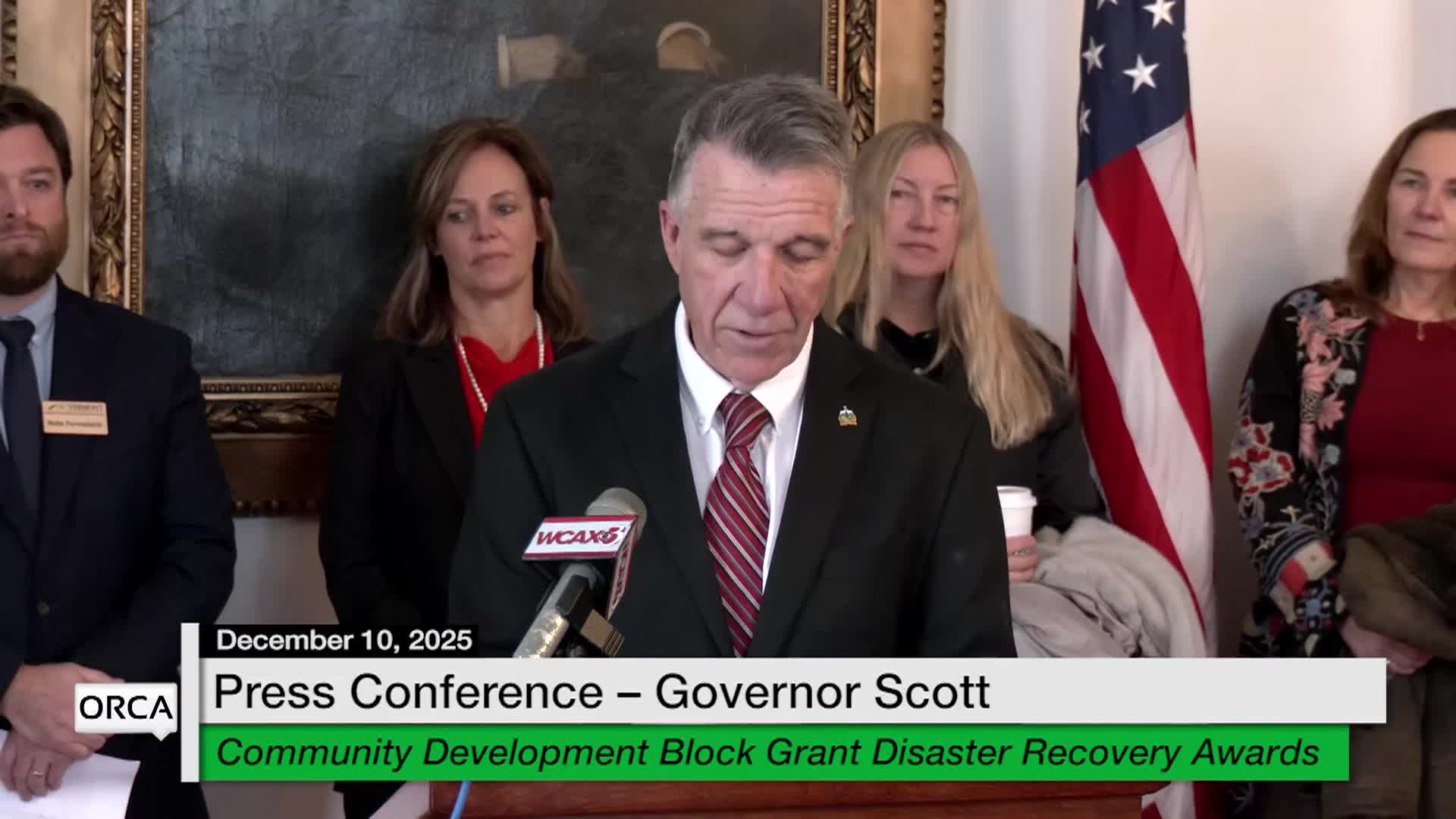 Press Conf. Gov. Scott: Disaster Recovery Awards 'Weekly Update'