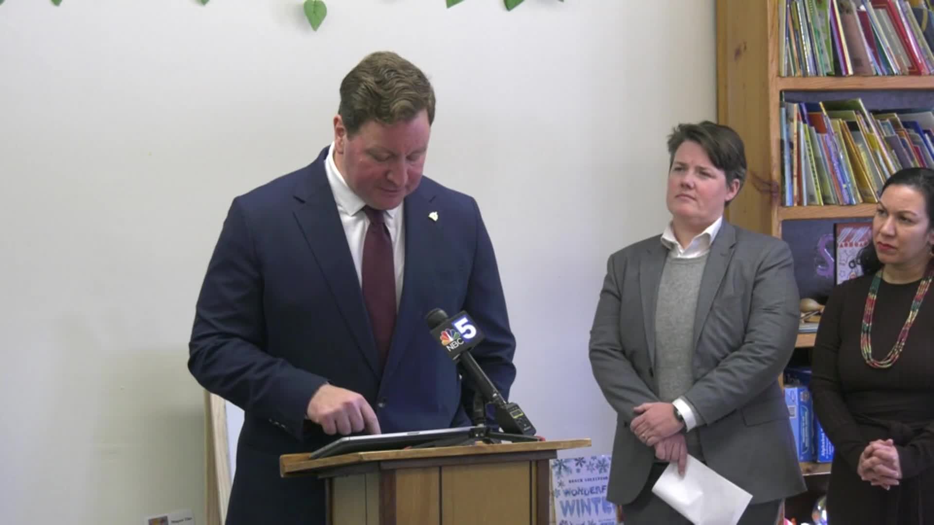 Press Conf. Treasurer Pieciak: 'Baby Bonds Pilot Program In NEK'