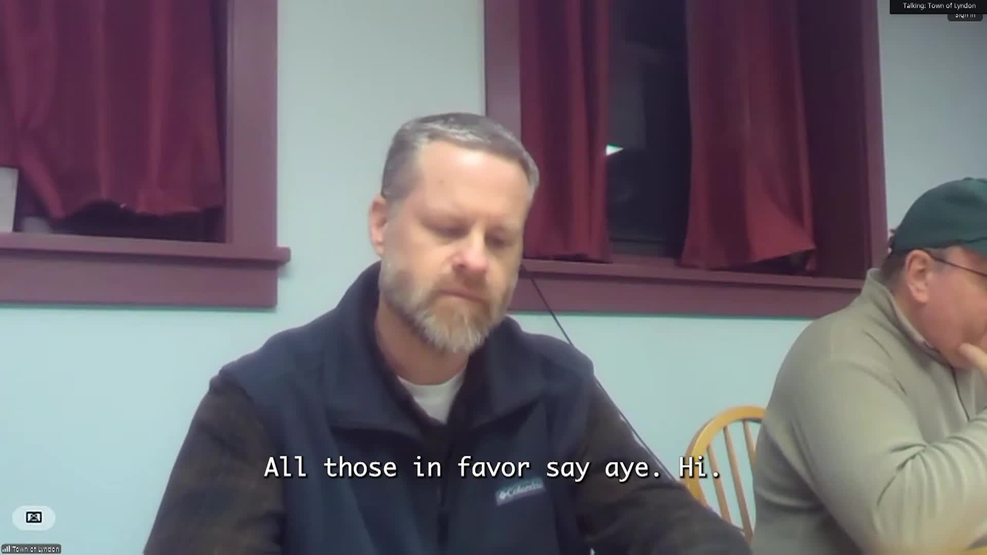 Lyndon Selectboard Meeting: '12/15 Regular Meeting'