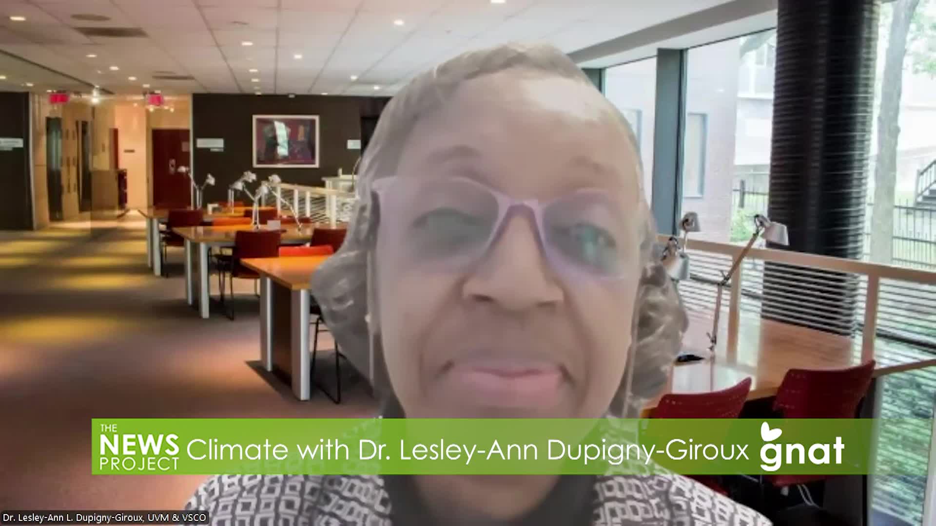 The News Project: In The Studio 'Climate With Dr. Lesley-Ann Dupigny-Giroux'