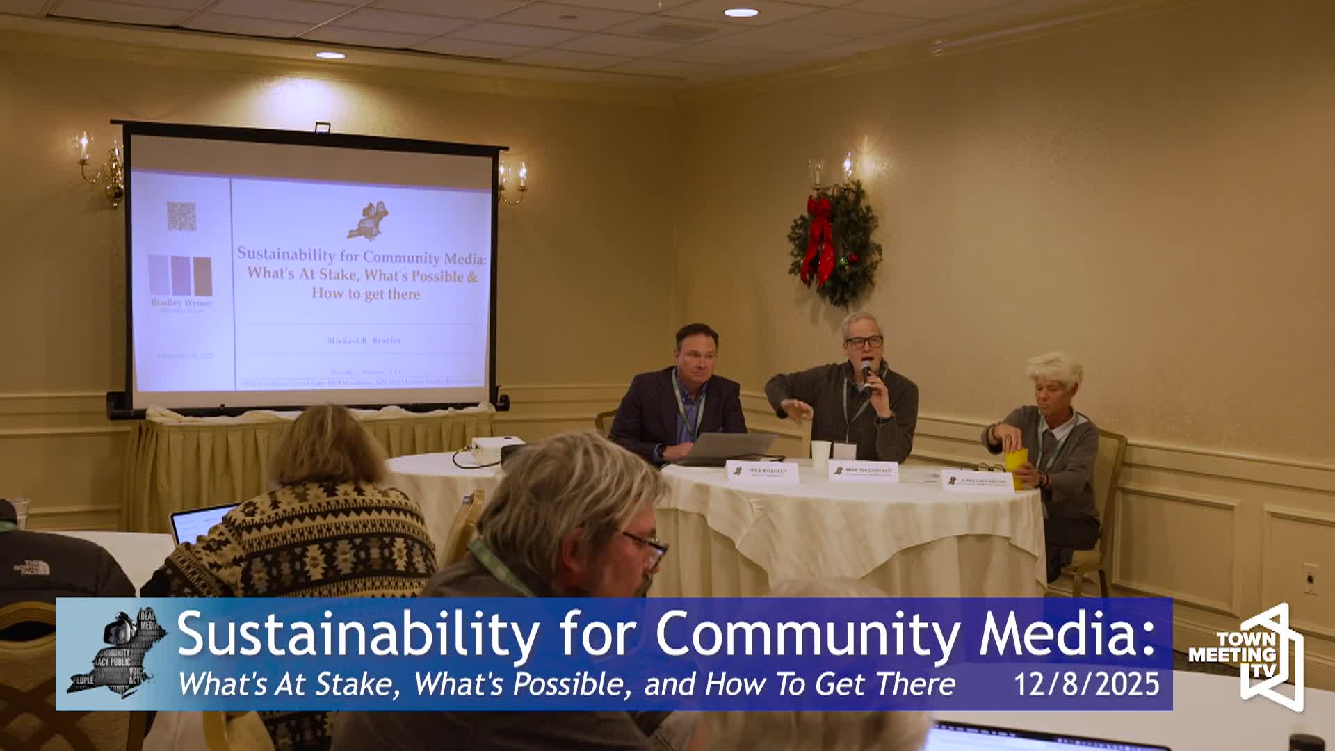 ACM-NE 2025: 'Sustainability For Community Media'