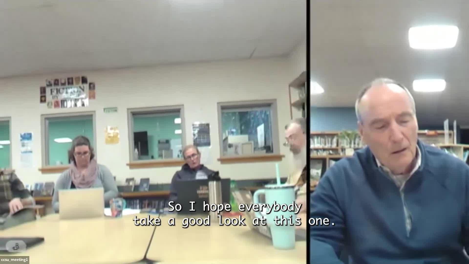 Danville School Board: '1/6 Regular Meeting'