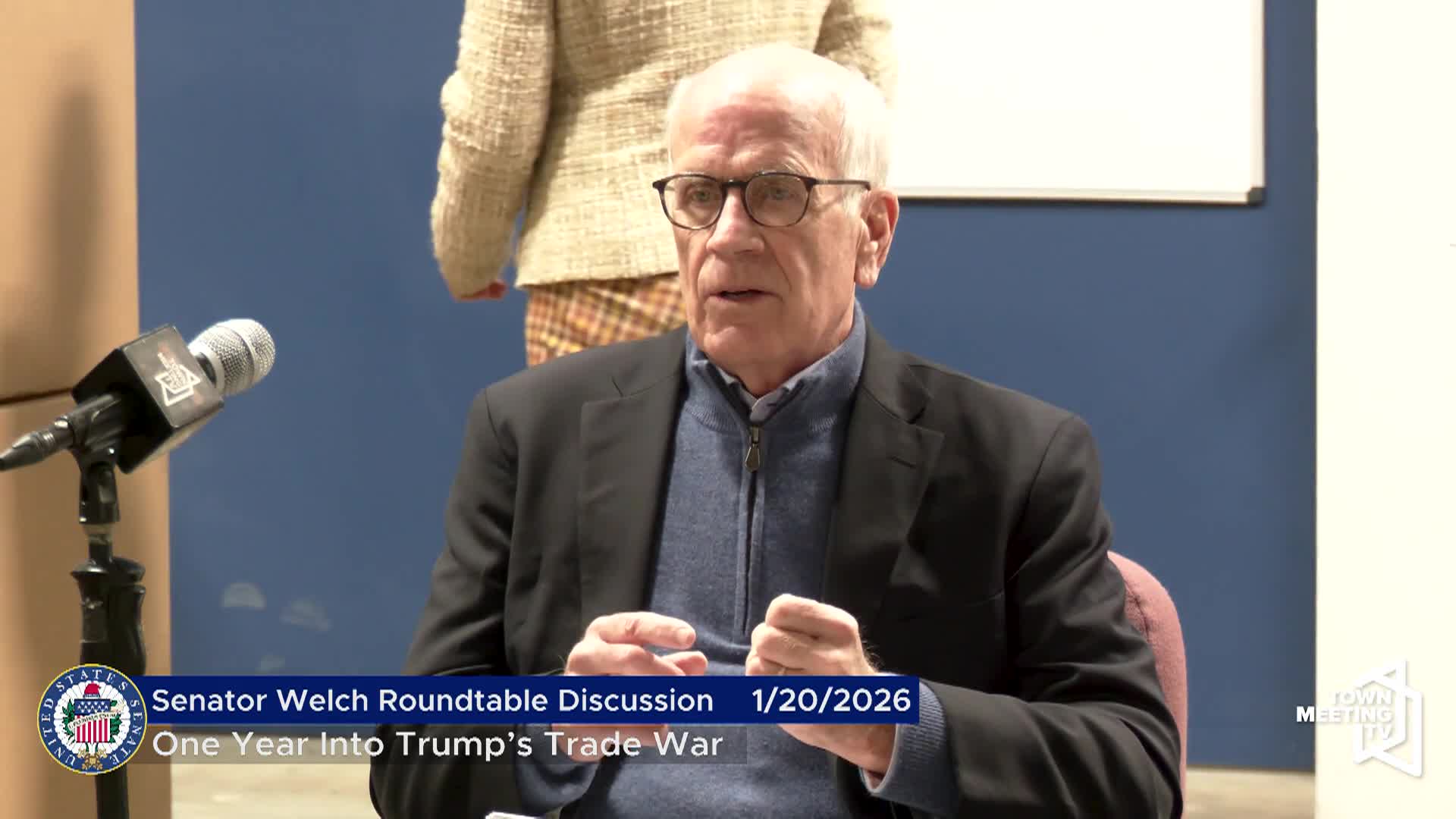 Sen. Welch: 'One Year Into Trump’s Trade War'