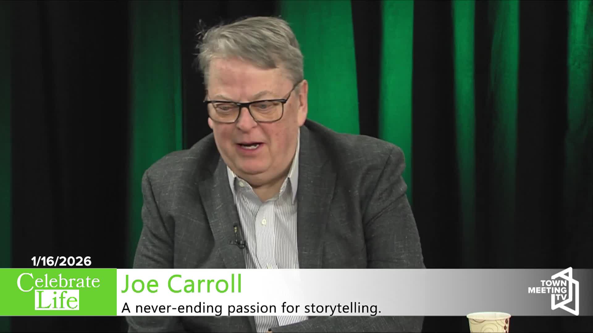 Celebrate Life: 'Joe Carroll'