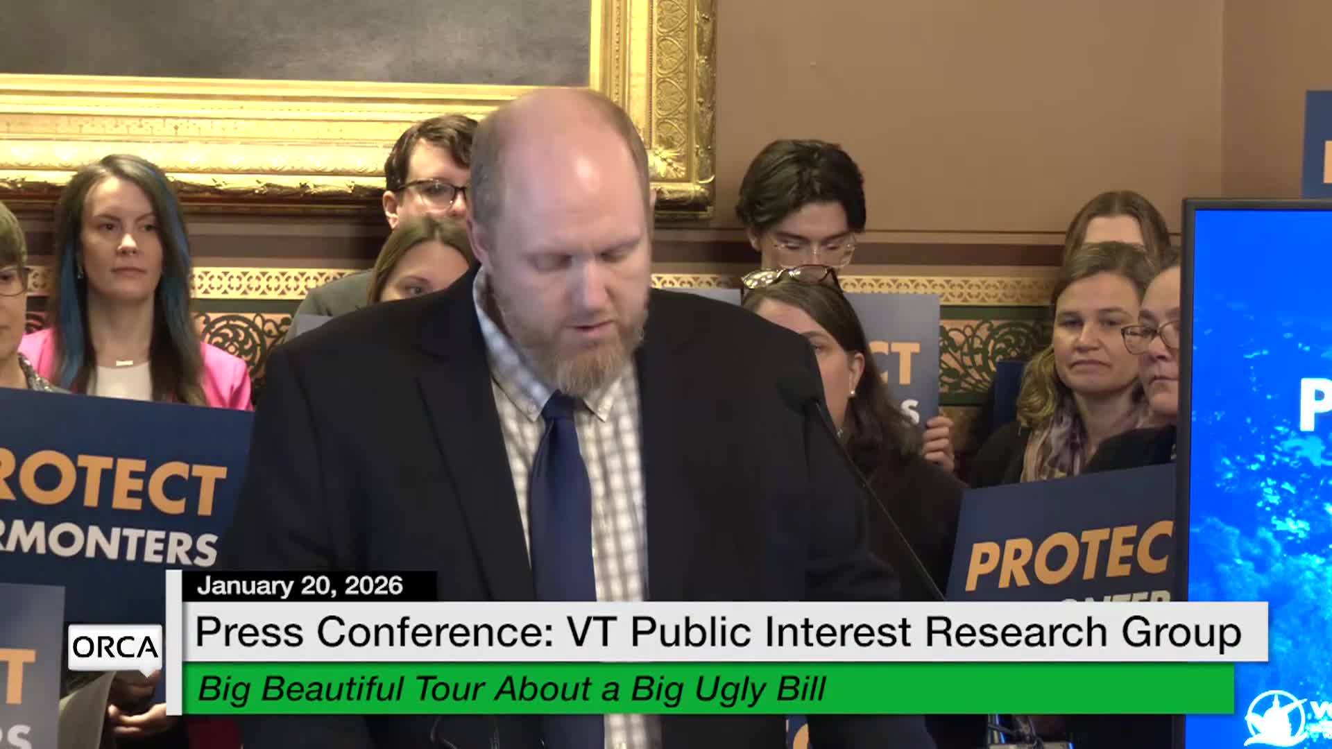 Press Conf. VPIRG: 'Big Ugly Bill'
