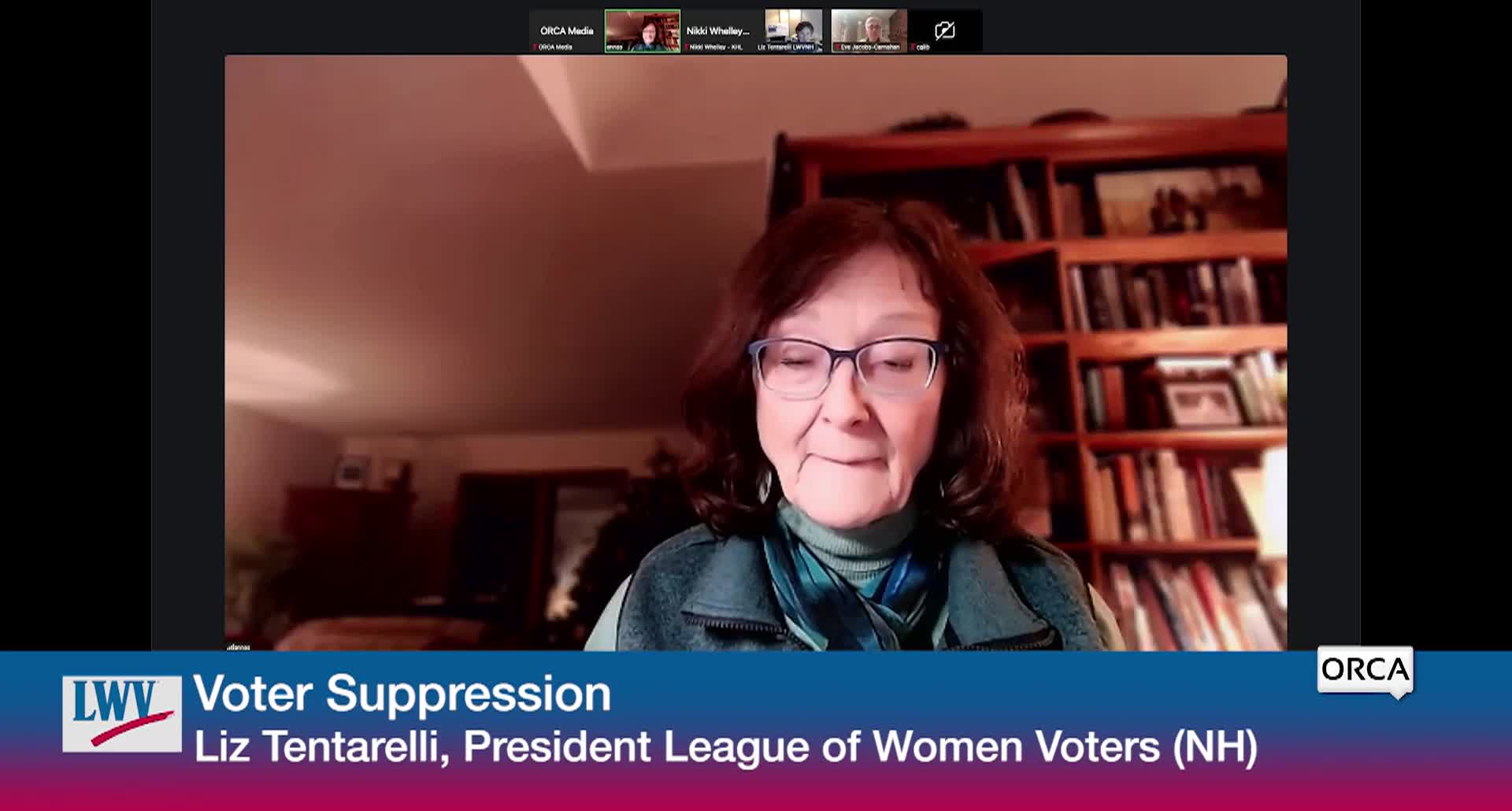 League Of Women Voters: 'Voter Suppression Methods'