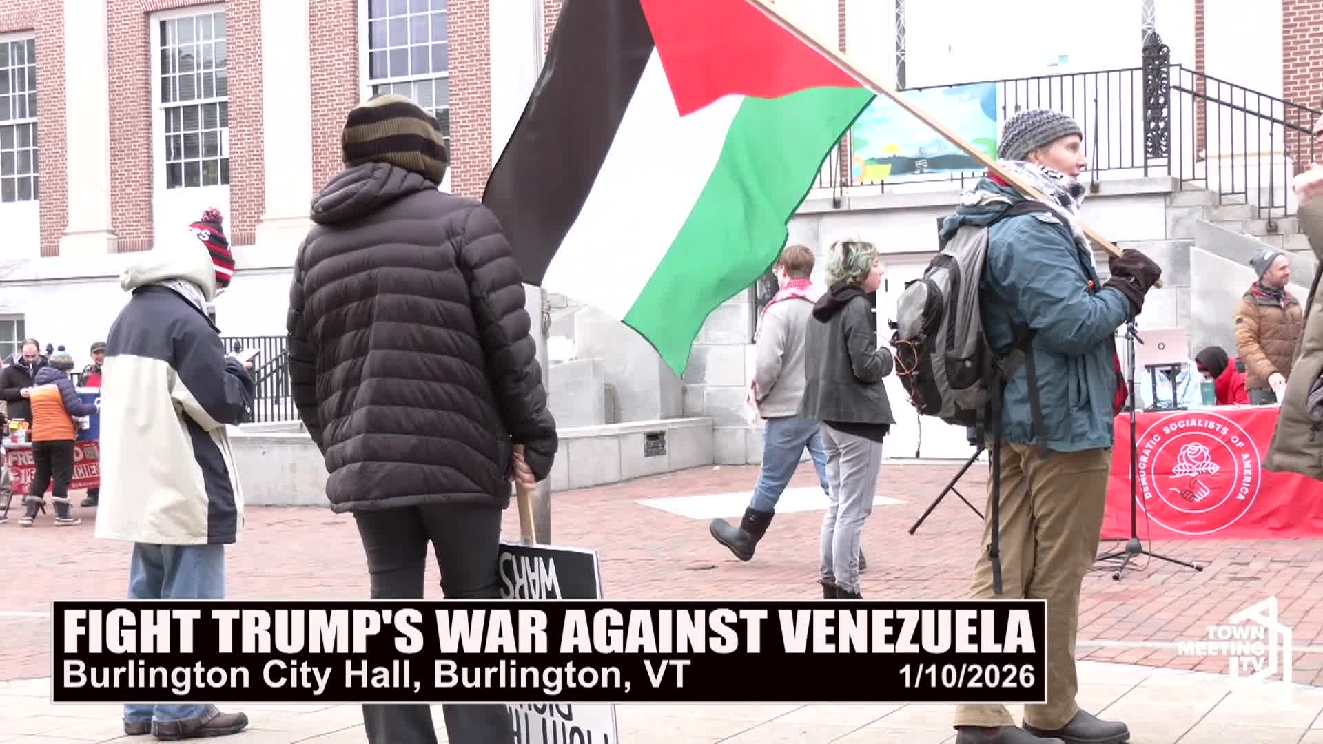 Burlington VT: 'Fight Trump's War Against Venezuela'